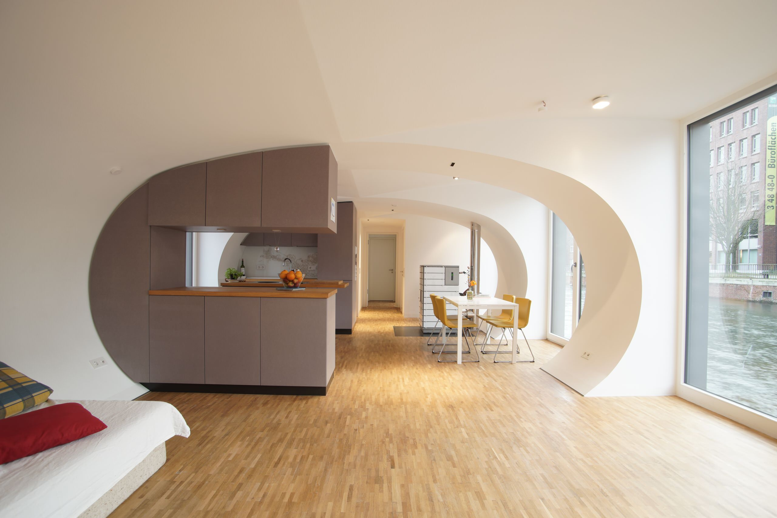 Houzz Германия: Энергосберегающий дом на плаву в Гамбурге