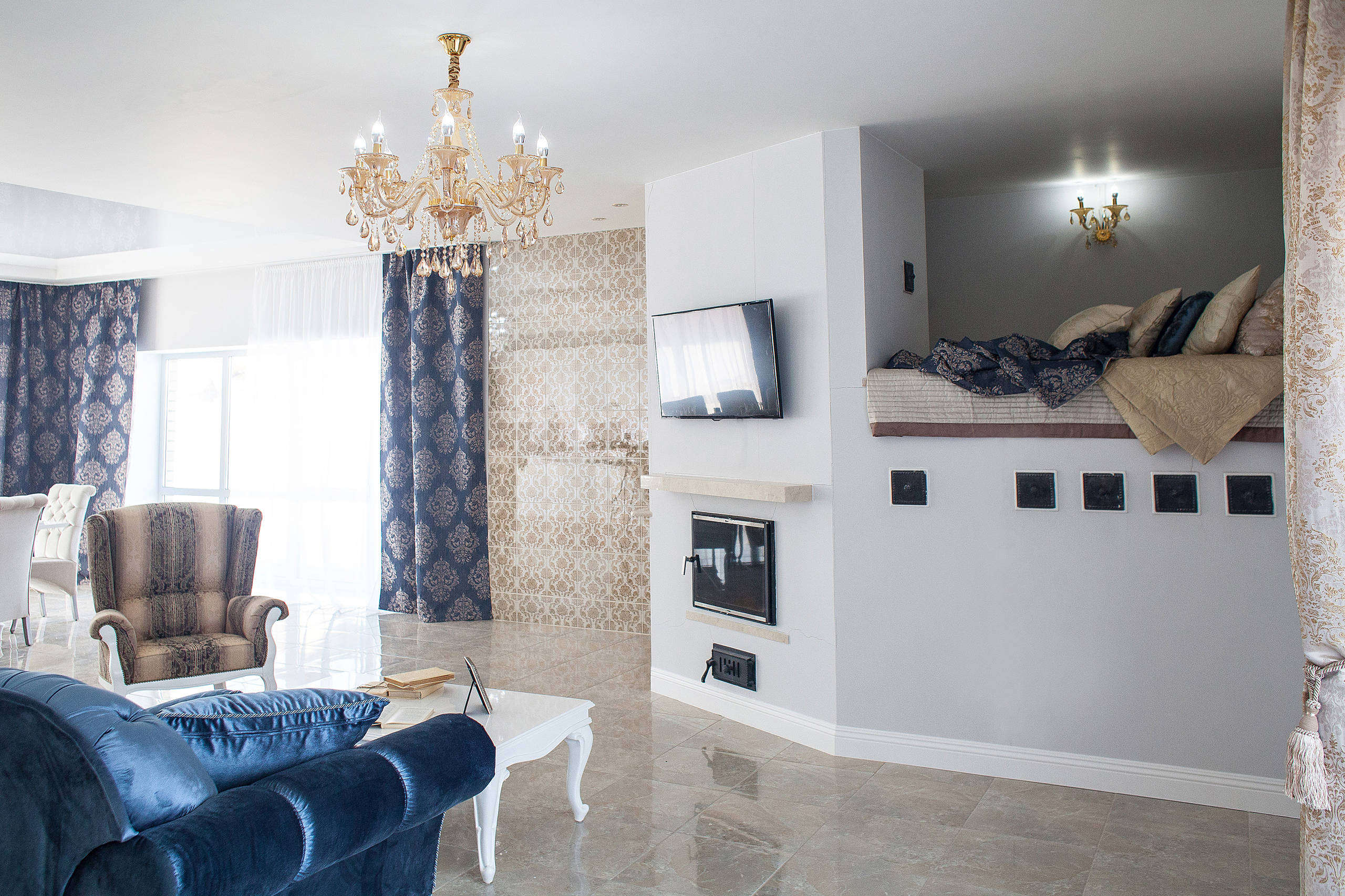 Гостиная недели: Русская печь в современном доме под Пермью