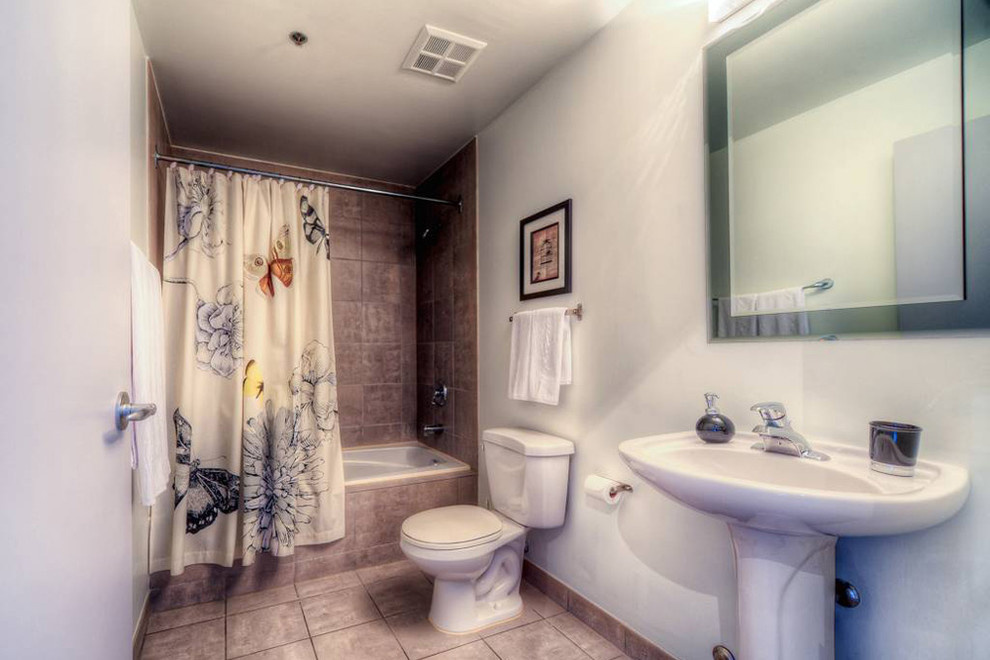 Houzz Канада: Белый лофт из Торонто