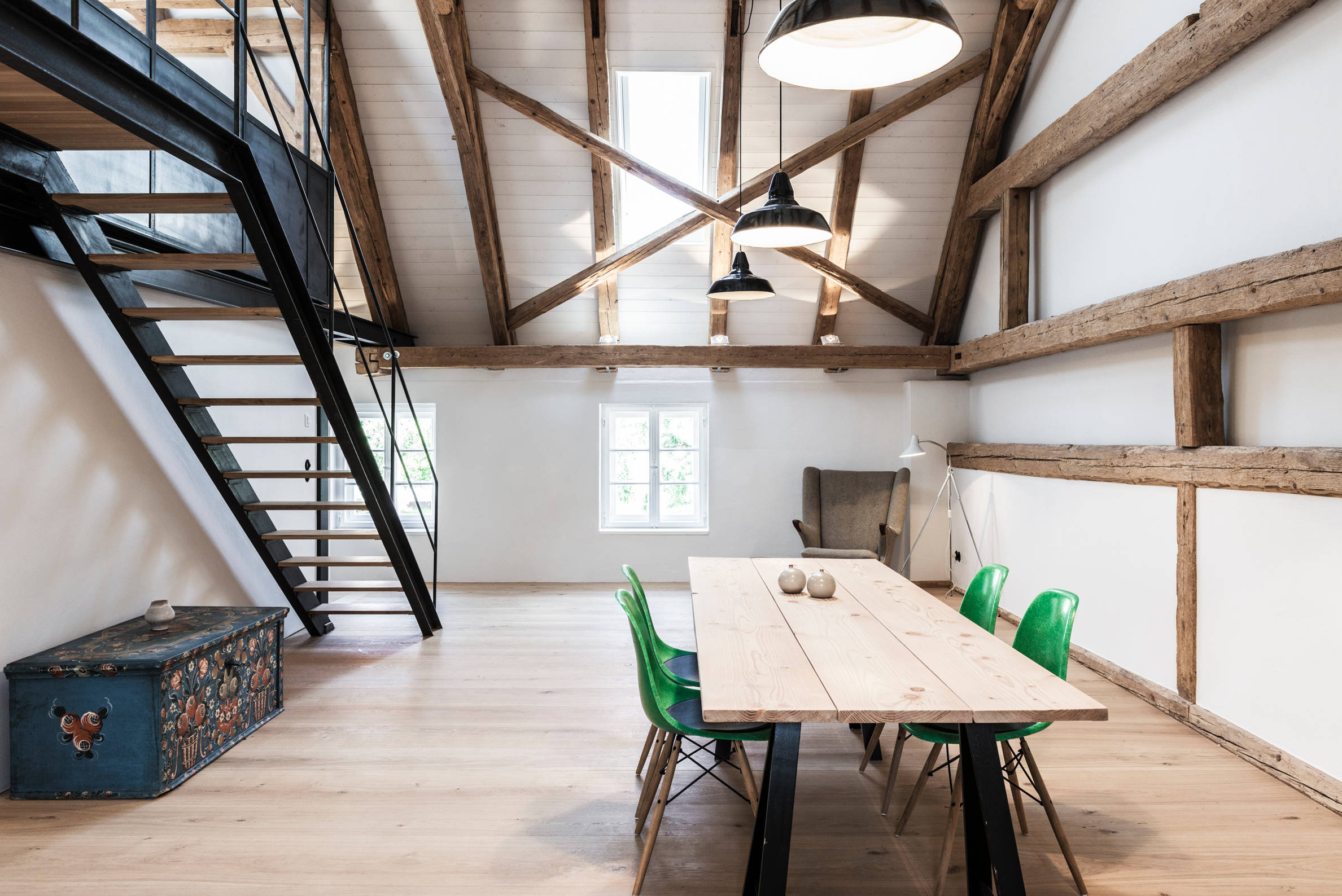 Houzz Германия: Новая жизнь баварской фермы