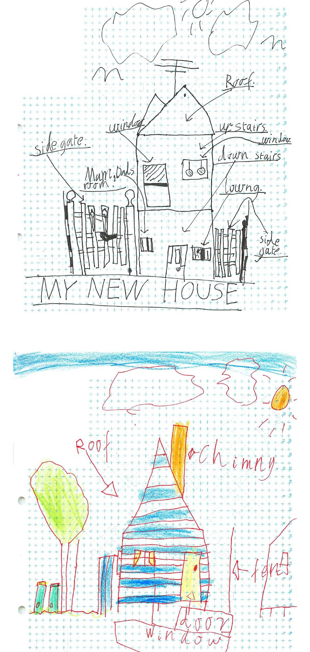 Houzz конкурс: Дети рисуют «идеальный дом»