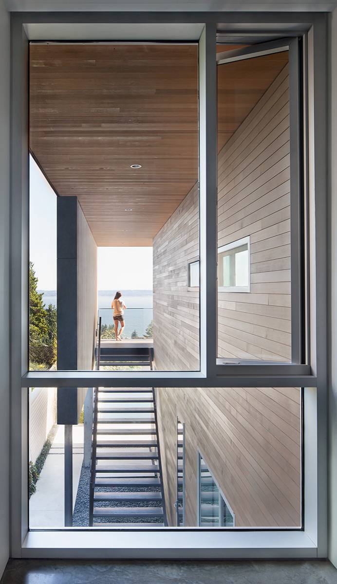 Houzz Канада: Кубистская архитектура в сочетании с природой