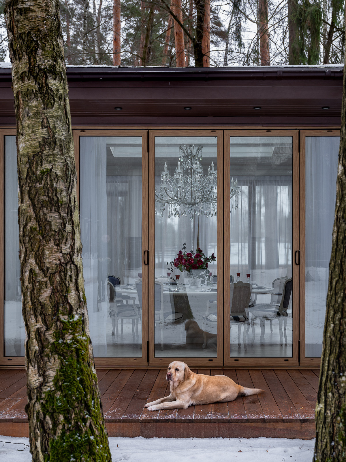 Проект недели: Зимняя беседка с русским колоритом