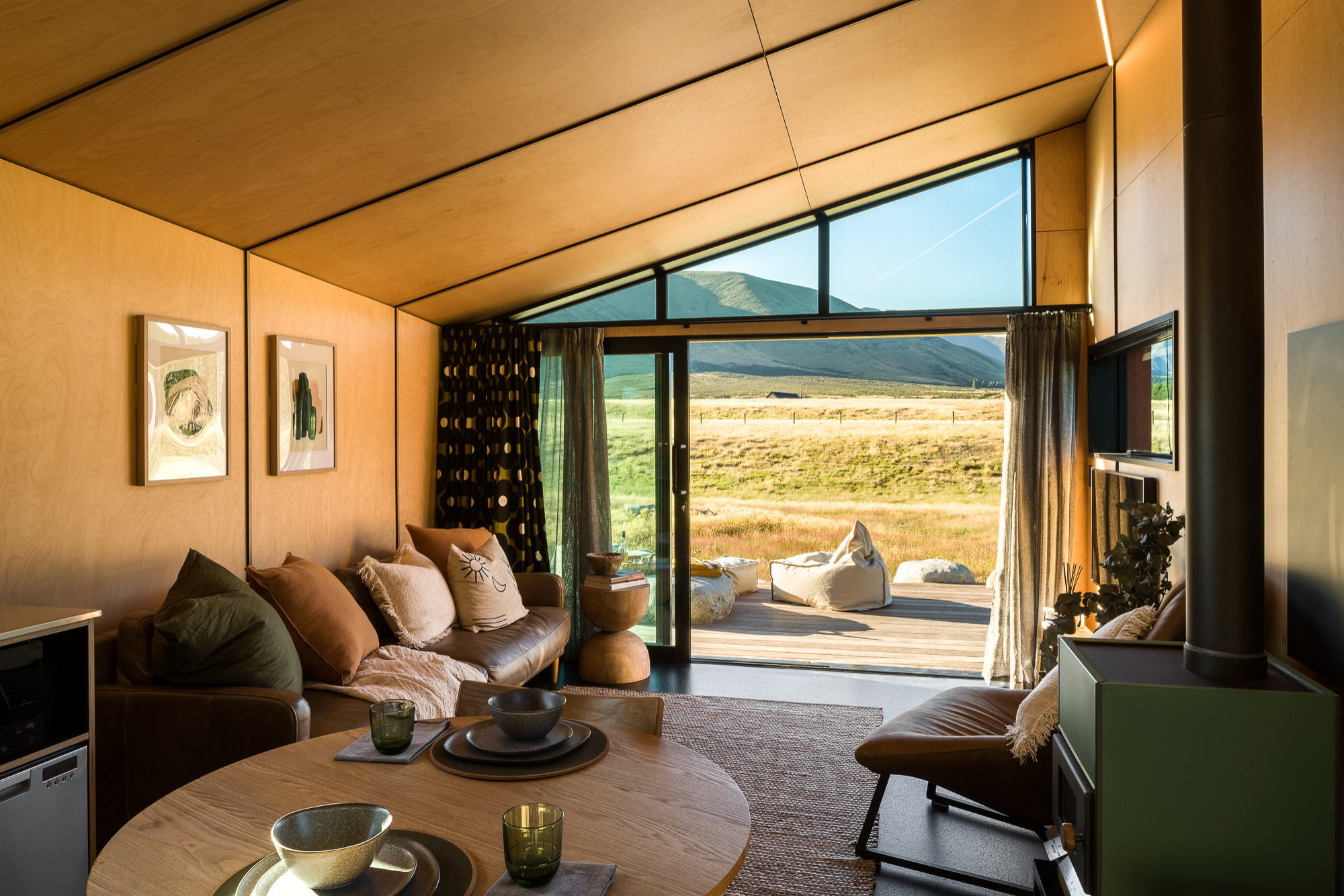 Houzz Новая Зеландия: невероятный дом в чистом поле