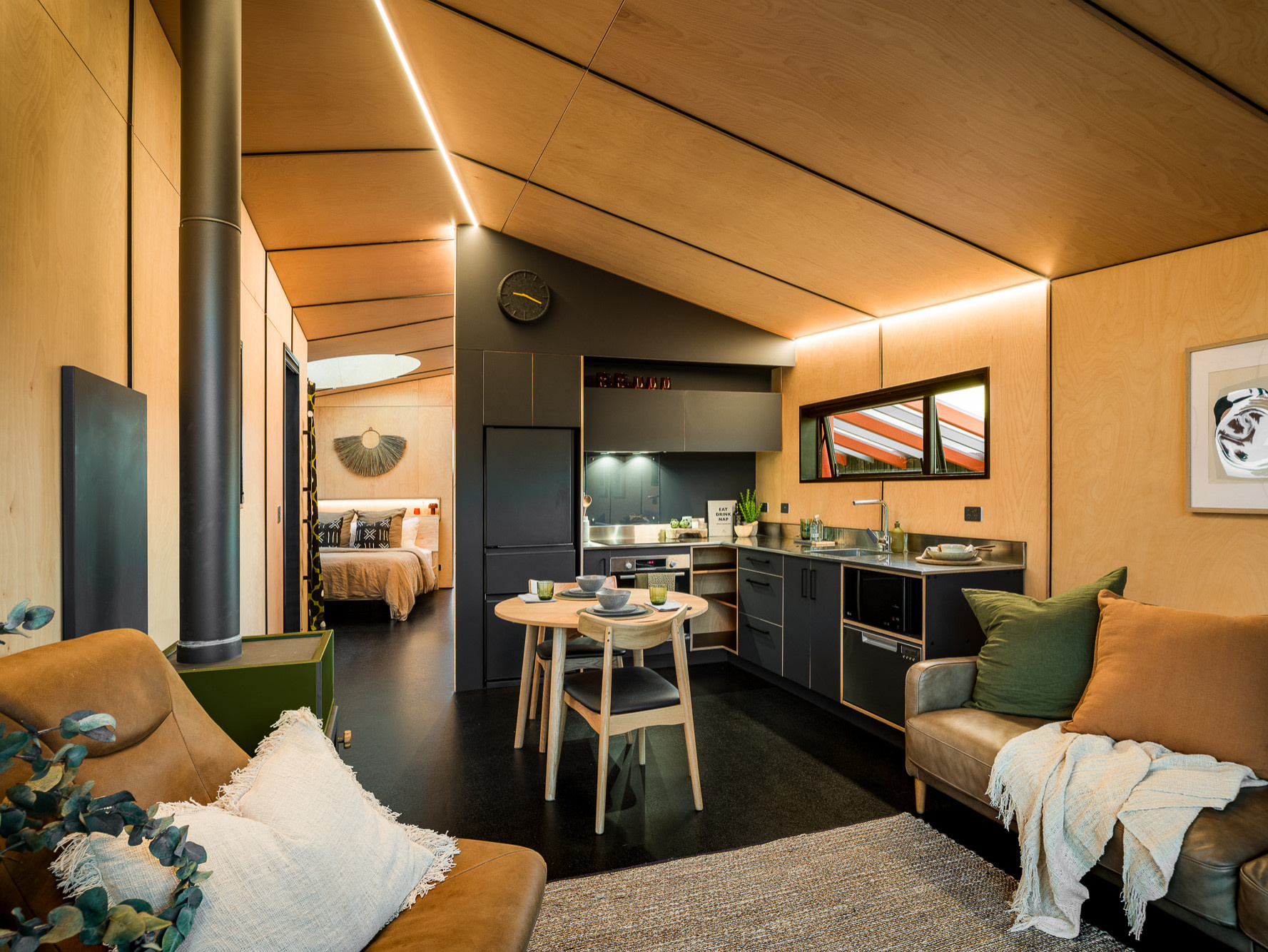 Houzz Новая Зеландия: невероятный дом в чистом поле