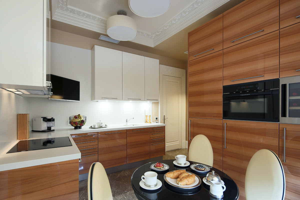 Houzz тур: Квартира с элементами ар деко и венского модерна