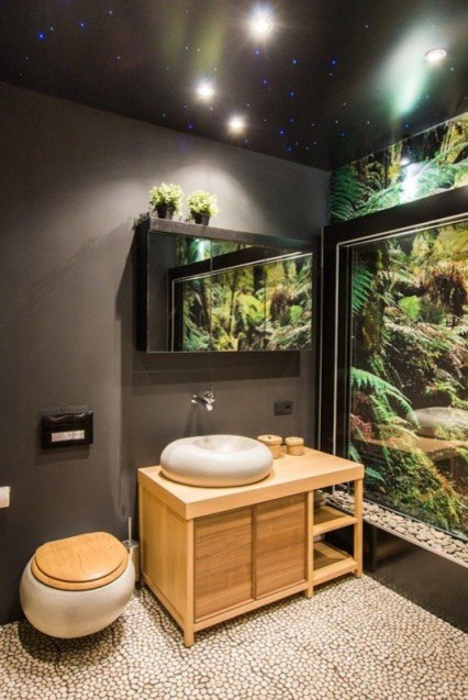 Ванная недели: Купание в джунглях под звездным небом