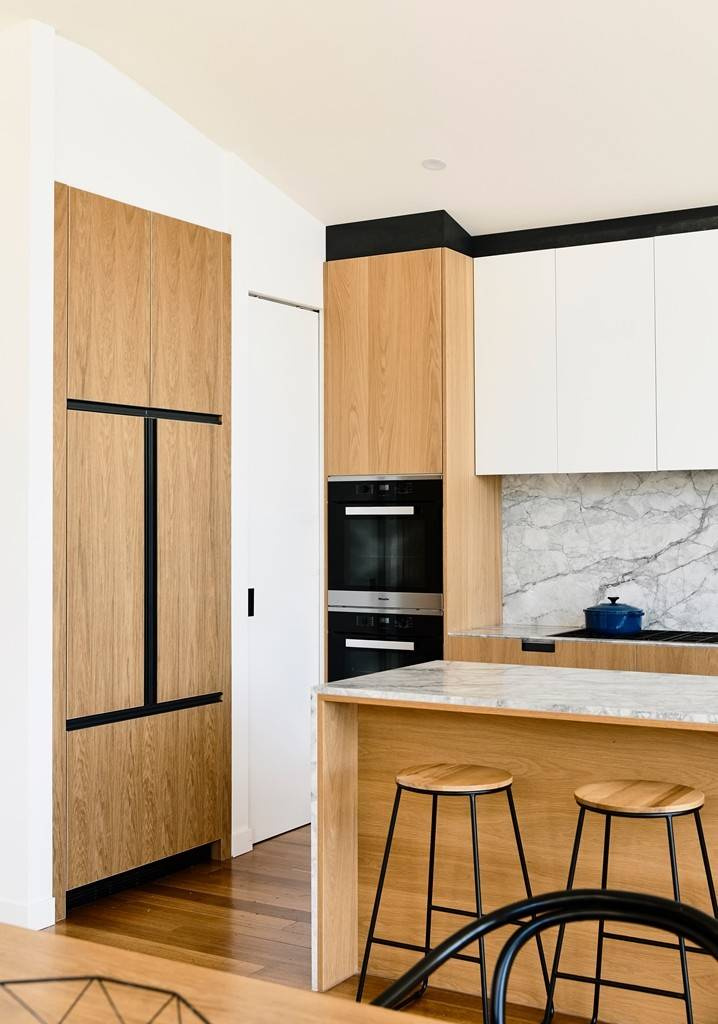 Houzz Австралия: Дом 1940-х, с пристройкой из старых кирпичей