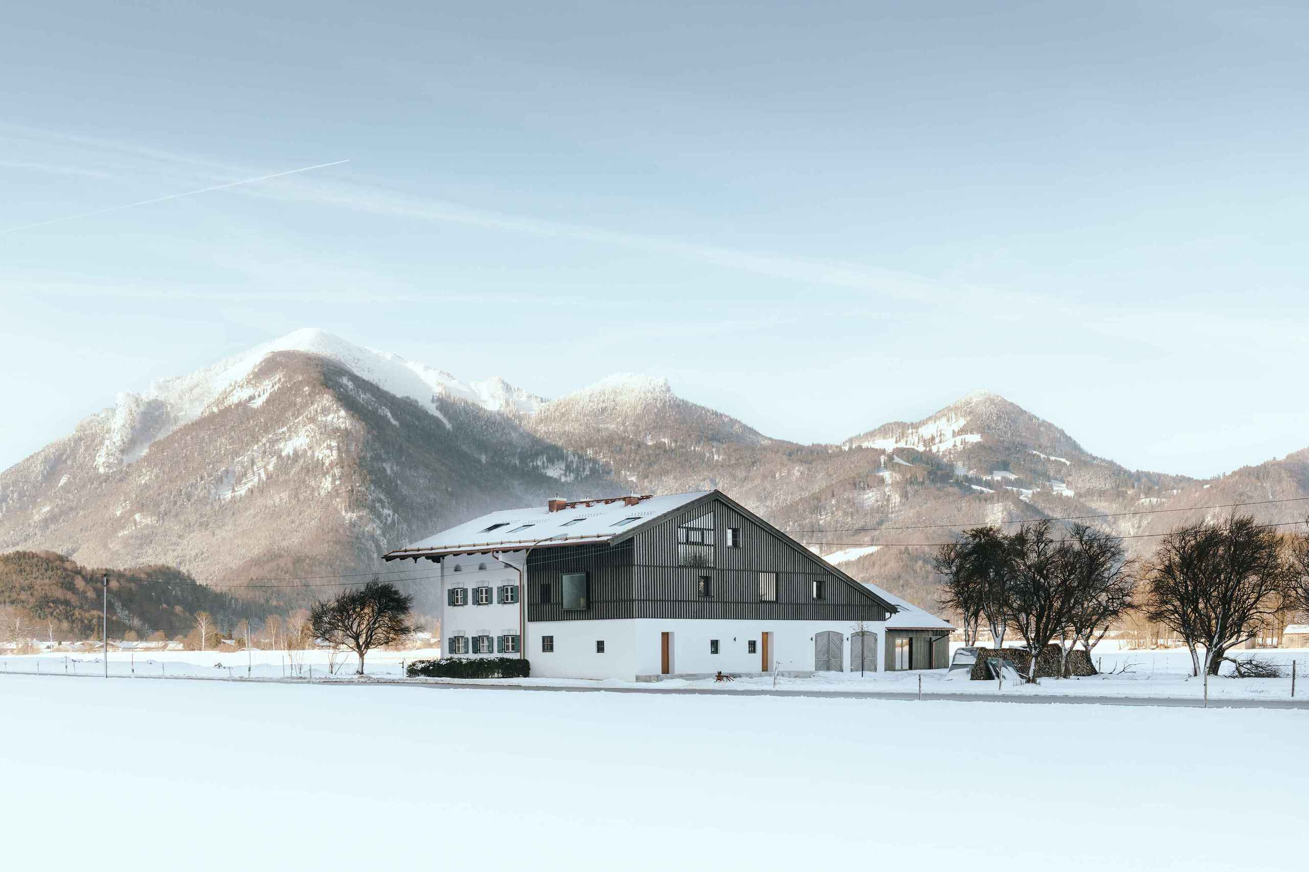 Houzz Германия: Реконструкция старой фермы в Верхней Баварии