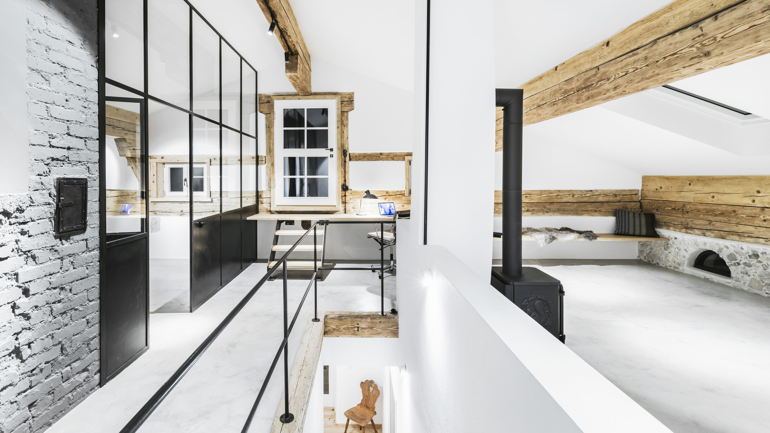 Houzz Германия: Реконструкция старой фермы в Верхней Баварии