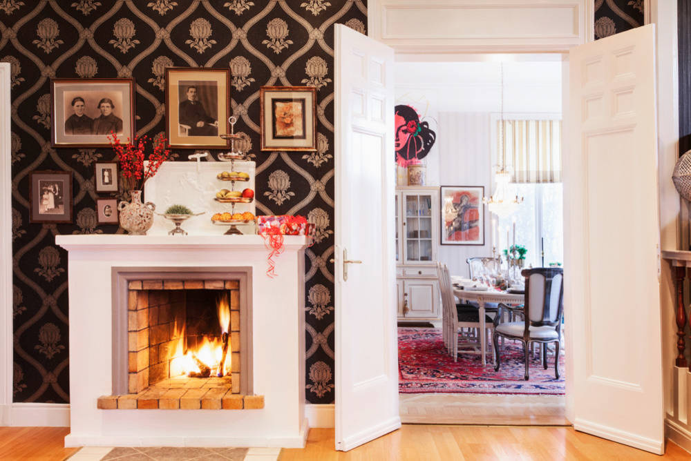 Houzz Швеция: Рождество на старой вилле