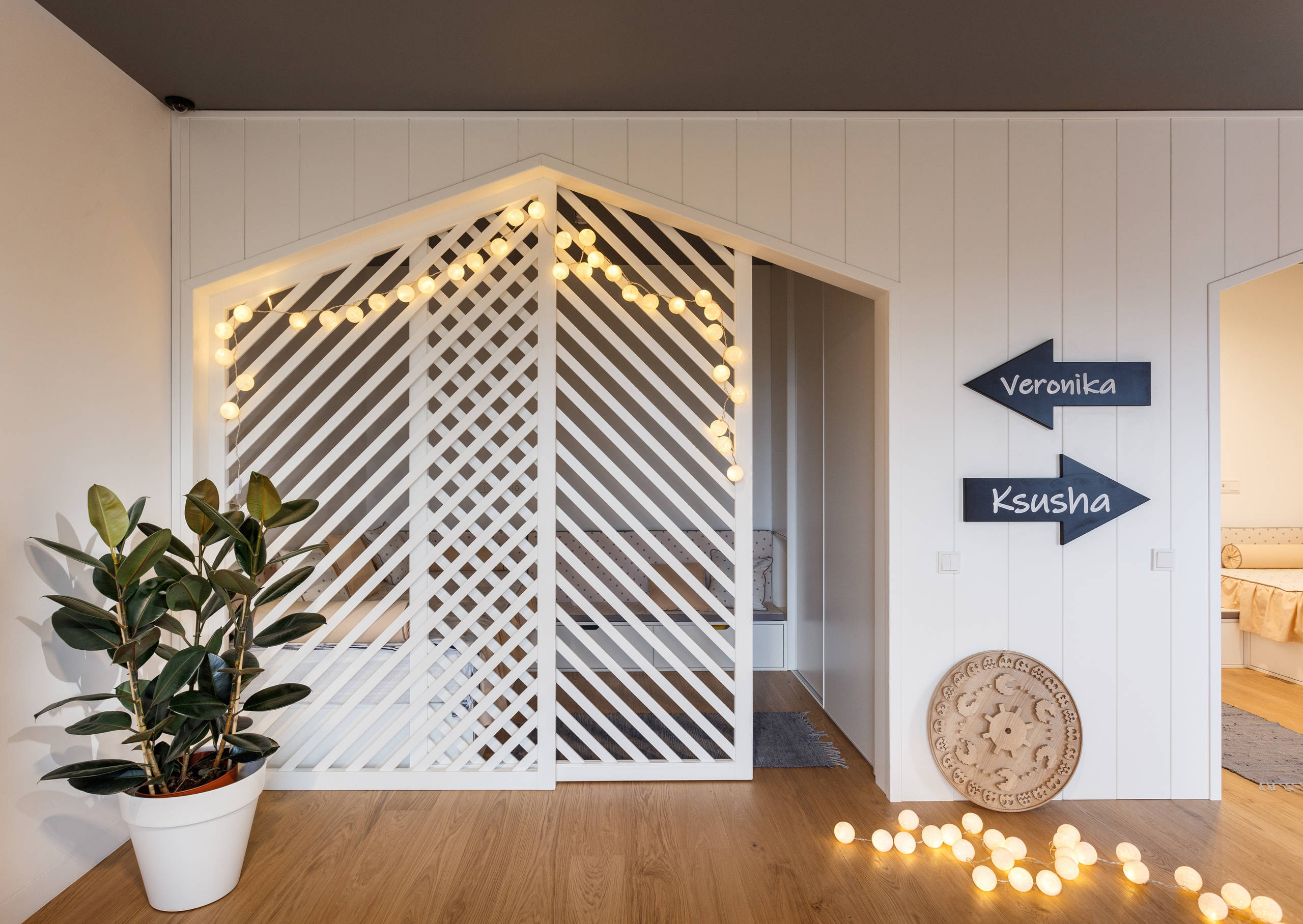 Houzz Украина: Квартира с тайным ходом между детскими