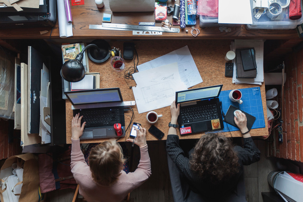 В гостях: Индустриальный шик и уважение к московскому модерну