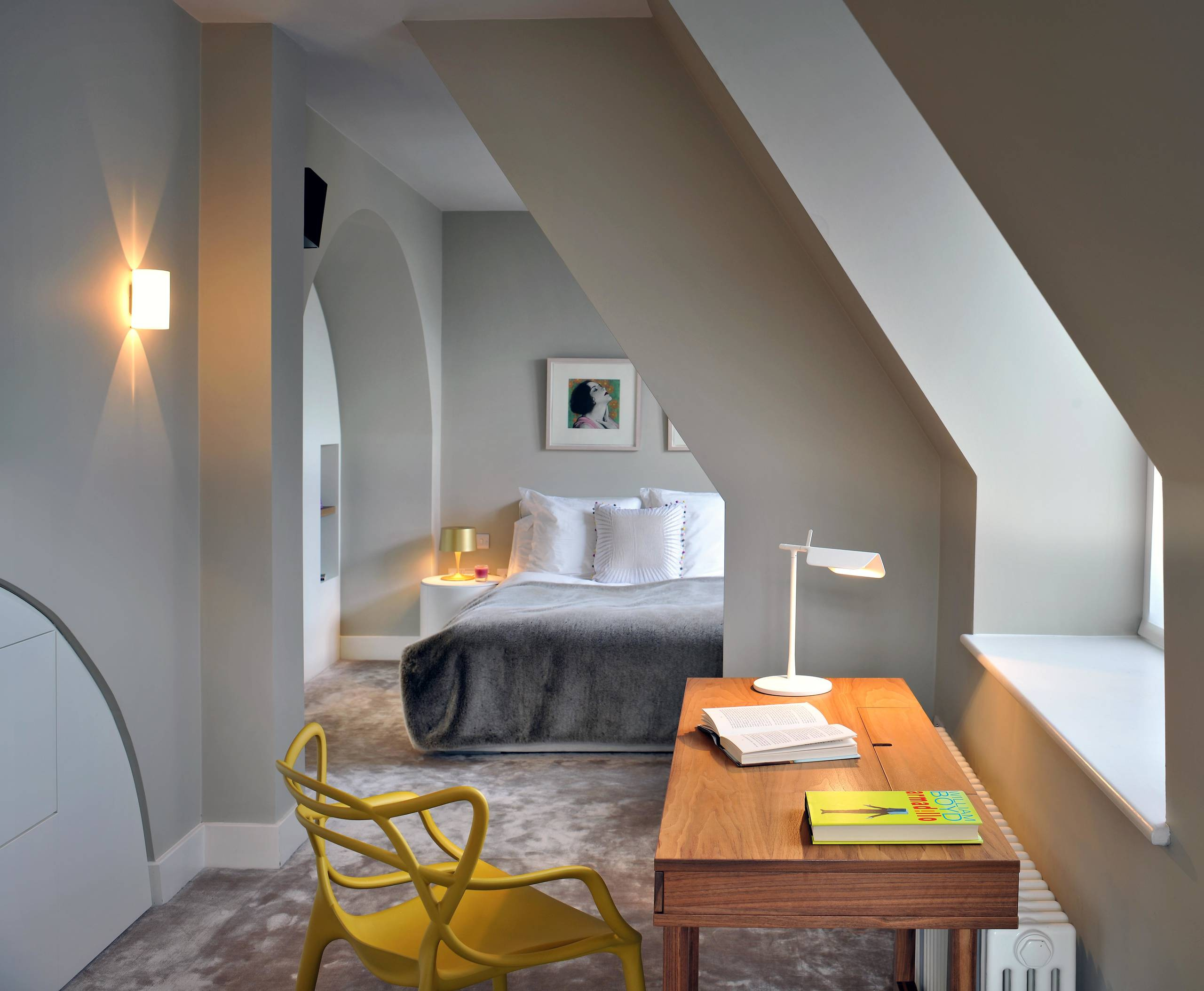 Houzz Британия: Пентхаус в неоготическом доме
