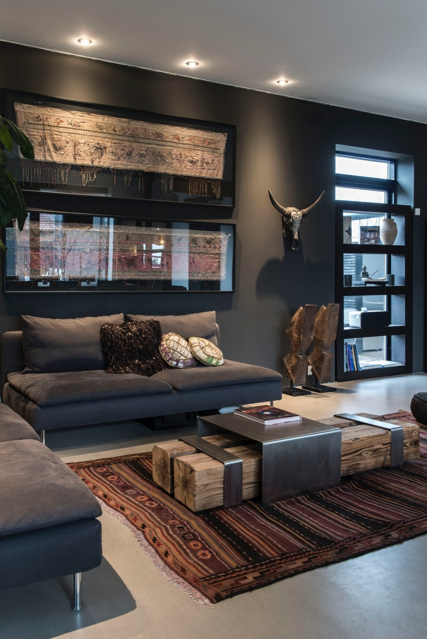 Houzz Дания: Особняк 1960-х годов, превратившийся в азиатское бунгало