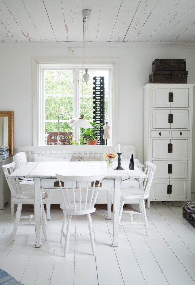 Houzz Швеция: Дом с белыми интерьерами и садом мечты