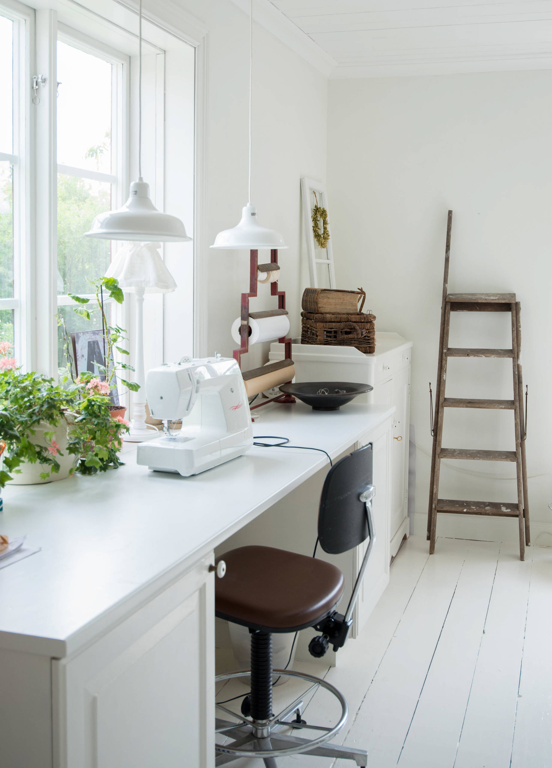 Houzz Швеция: Дом с белыми интерьерами и садом мечты