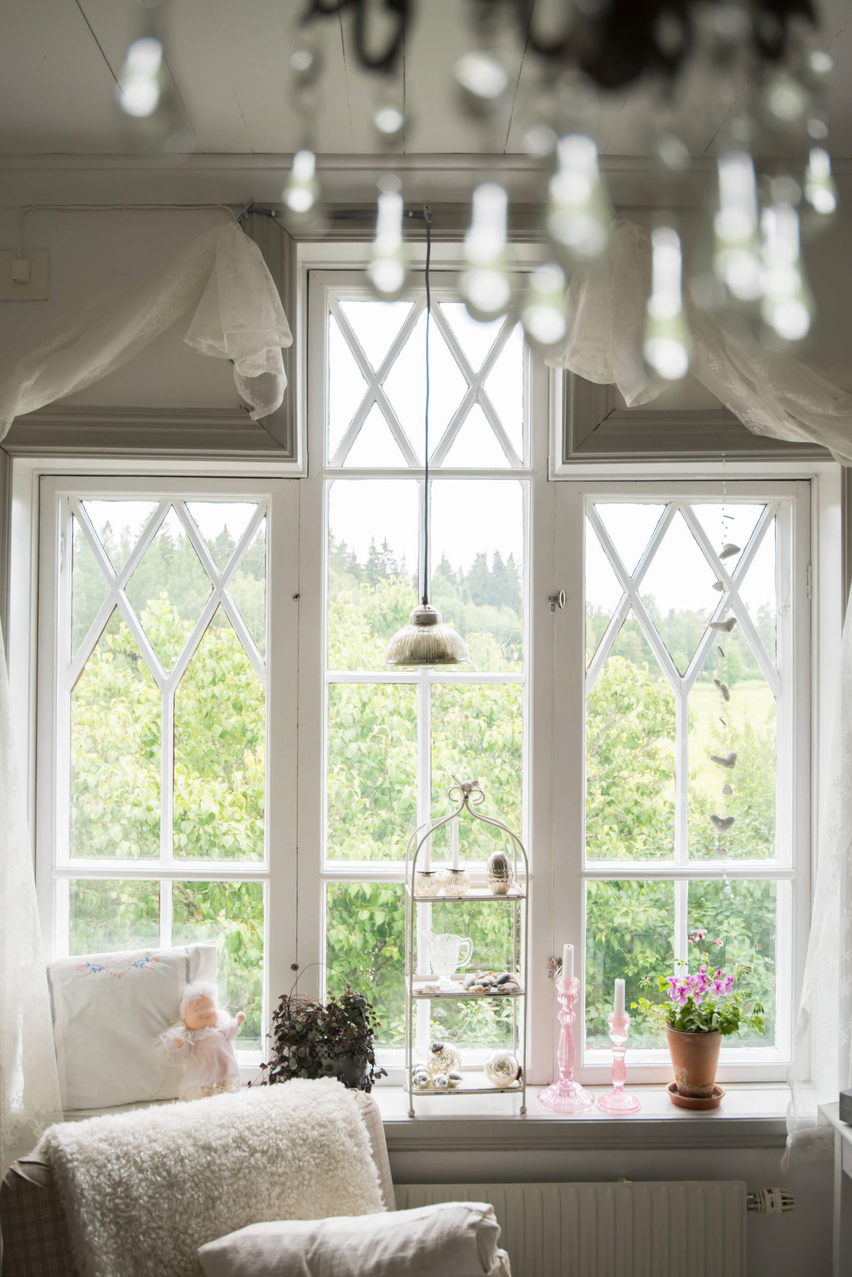 Houzz Швеция: Дом с белыми интерьерами и садом мечты