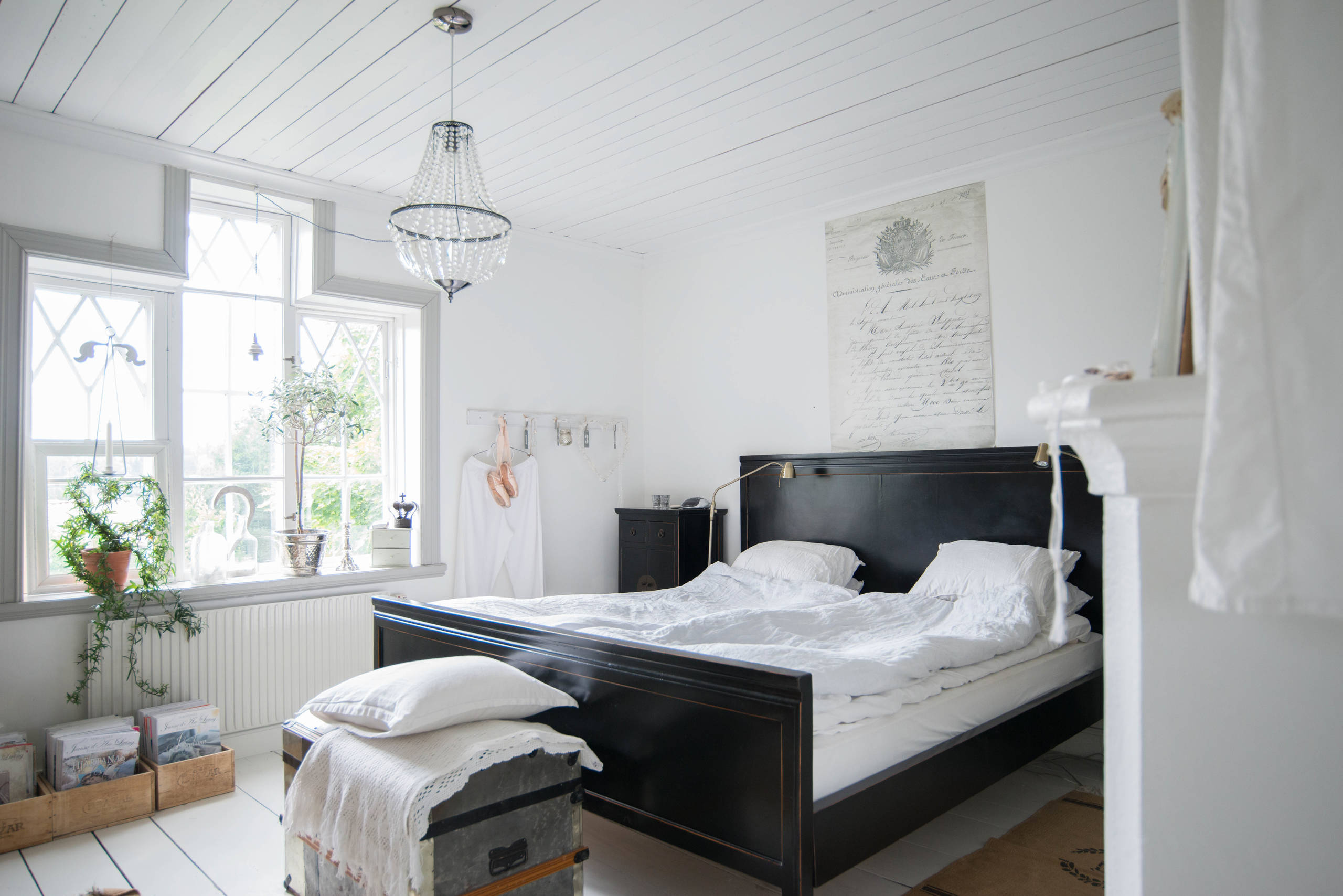 Houzz Швеция: Дом с белыми интерьерами и садом мечты