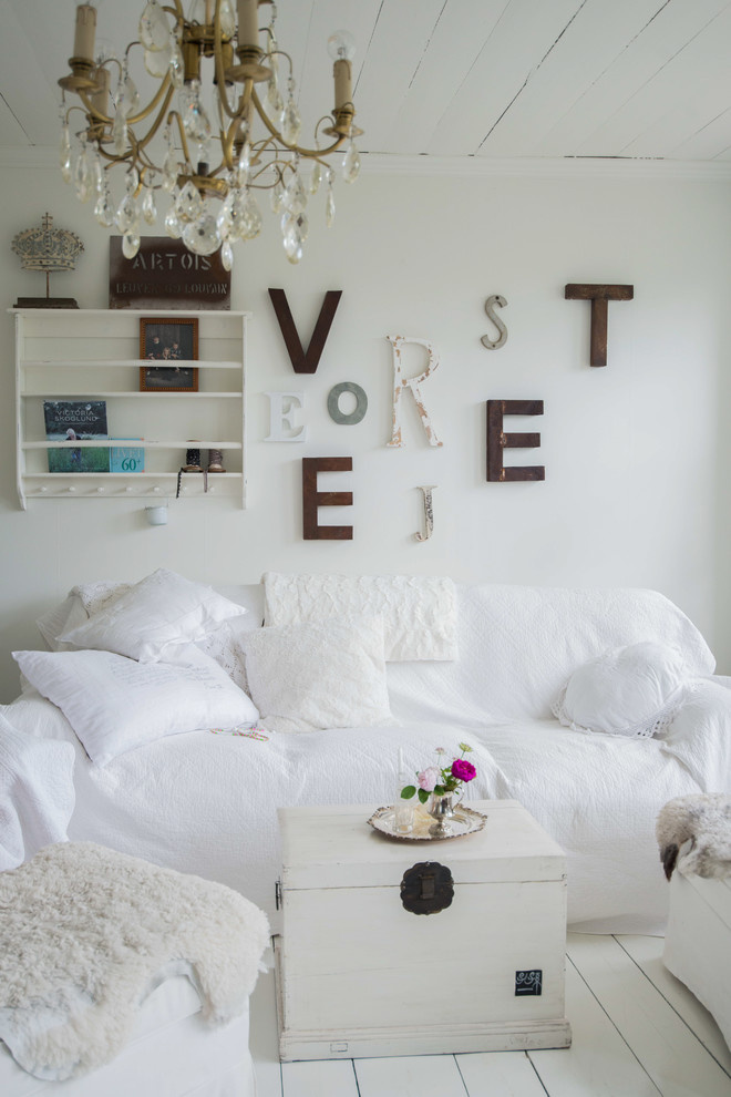 Houzz Швеция: Дом с белыми интерьерами и садом мечты