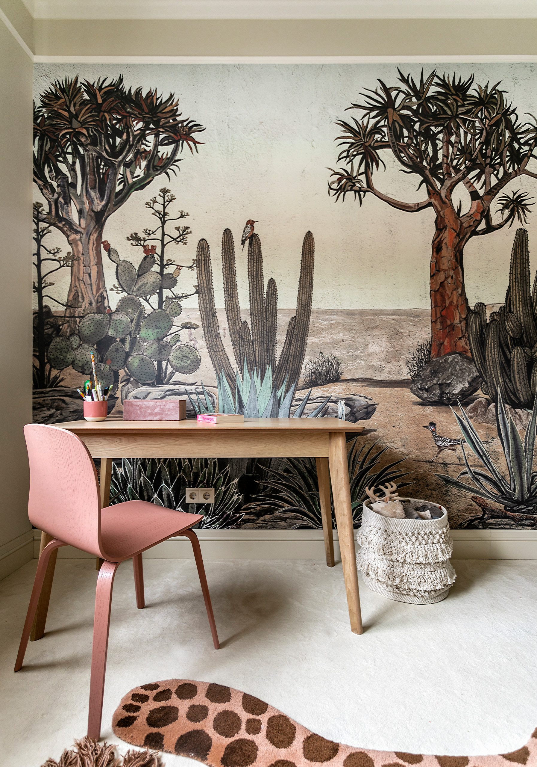 Проект недели: Детская с кактусами для девочки-подростка