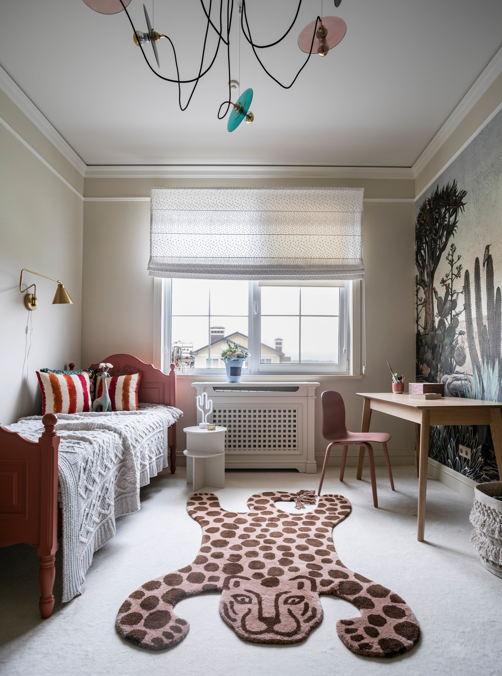 Проект недели: Детская с кактусами для девочки-подростка