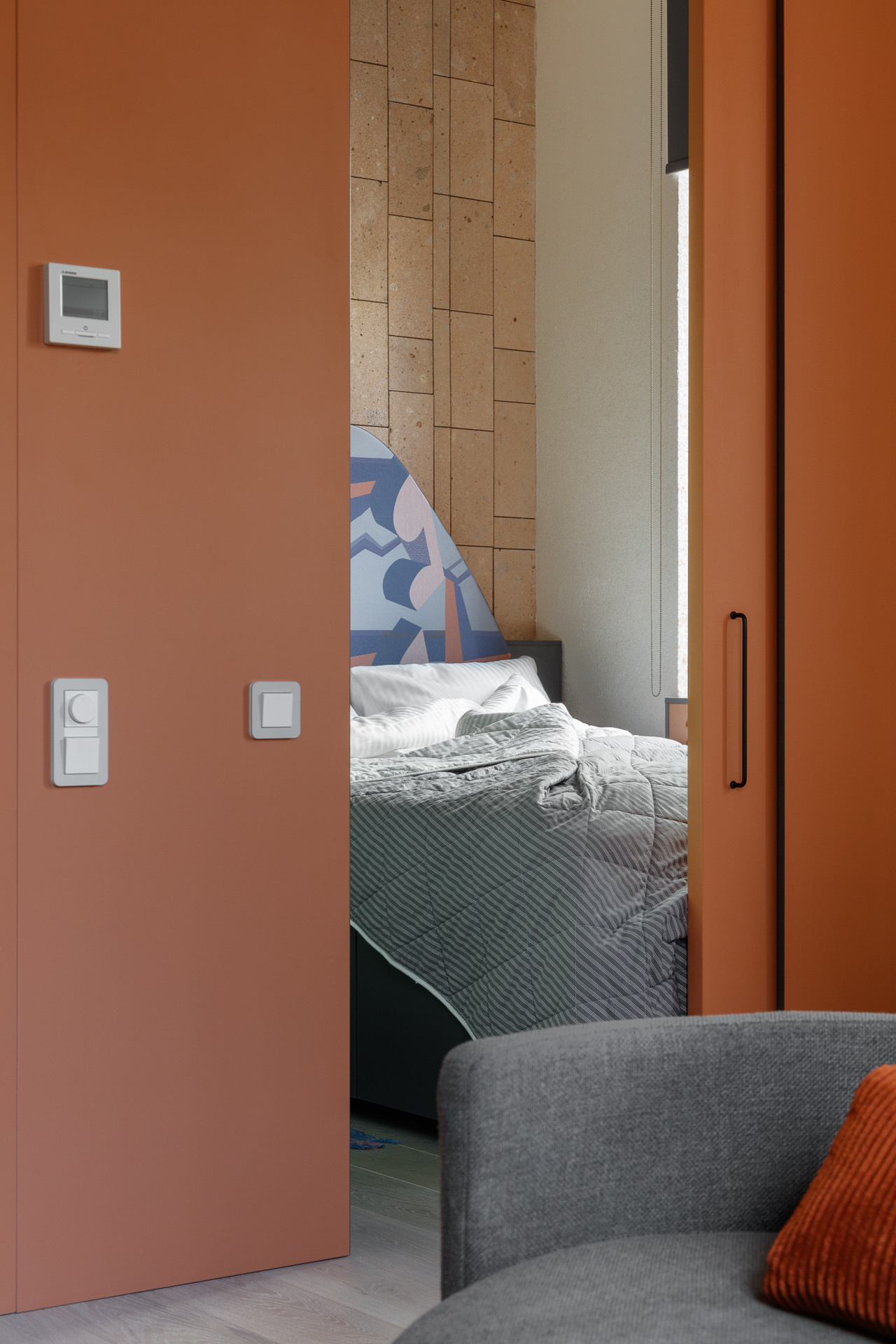 Houzz тур: Яркие апартаменты почти без стен