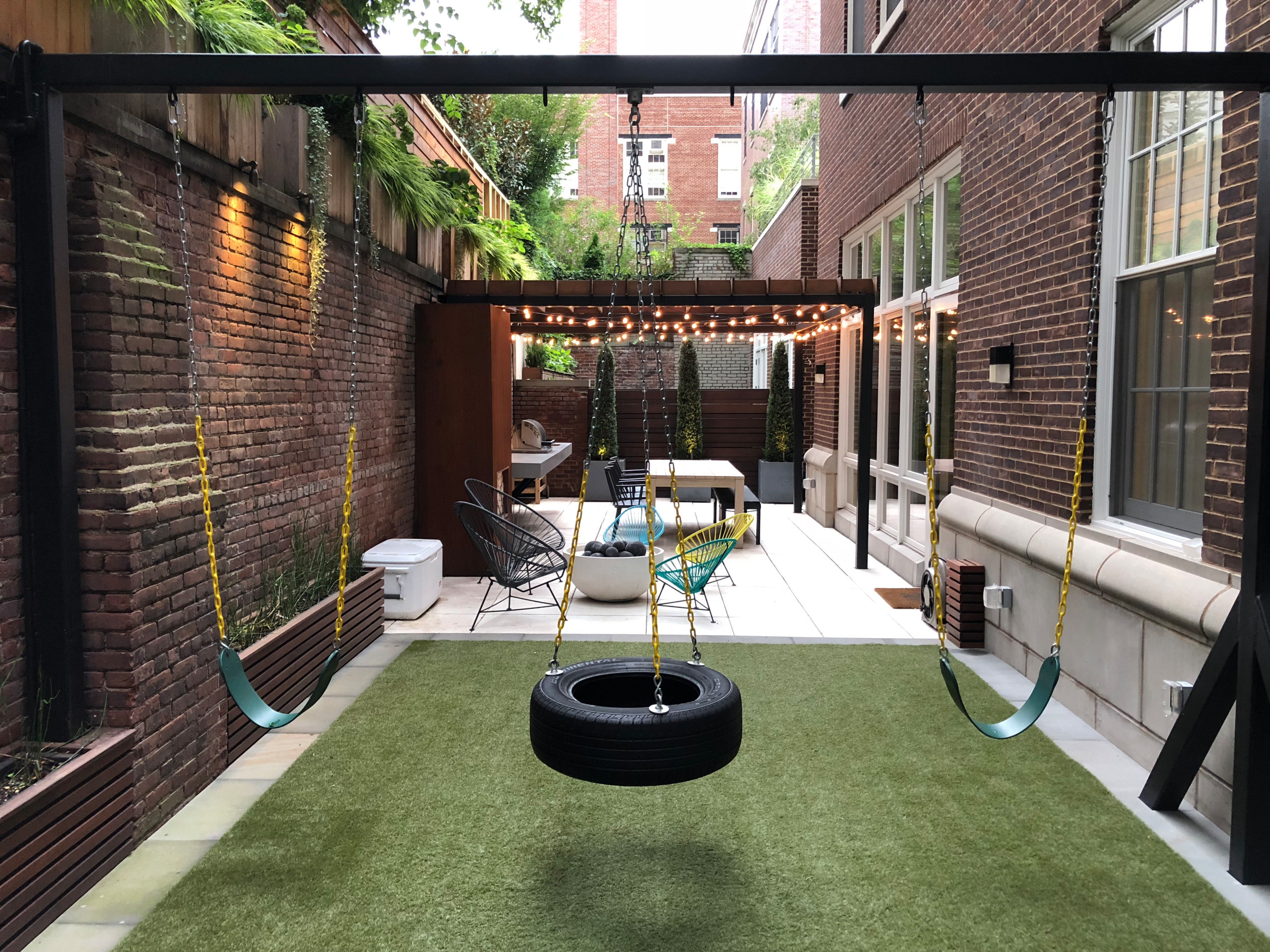 Фотоохота: Качели и гамаки в саду