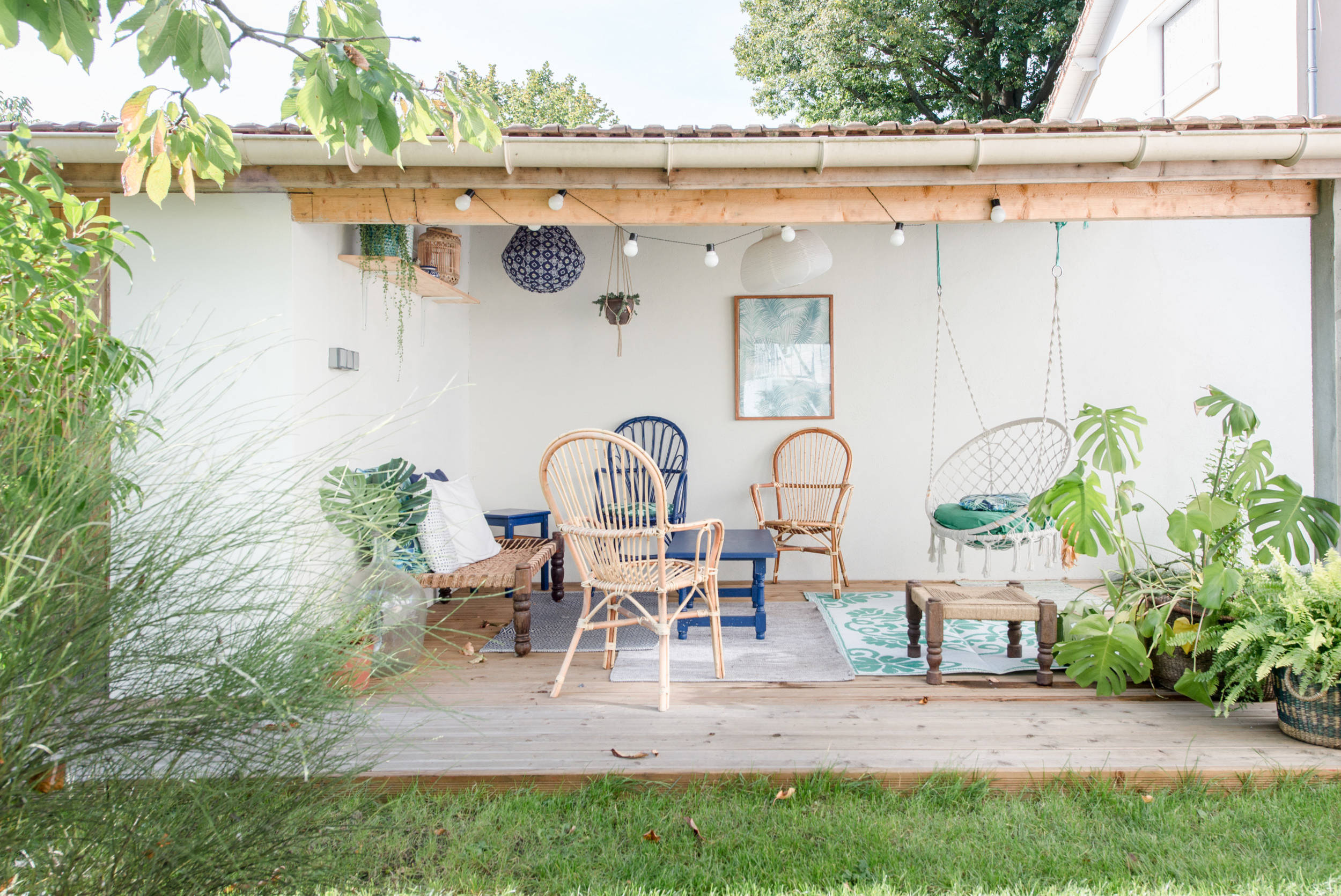 Фотоохота: Качели и гамаки в саду