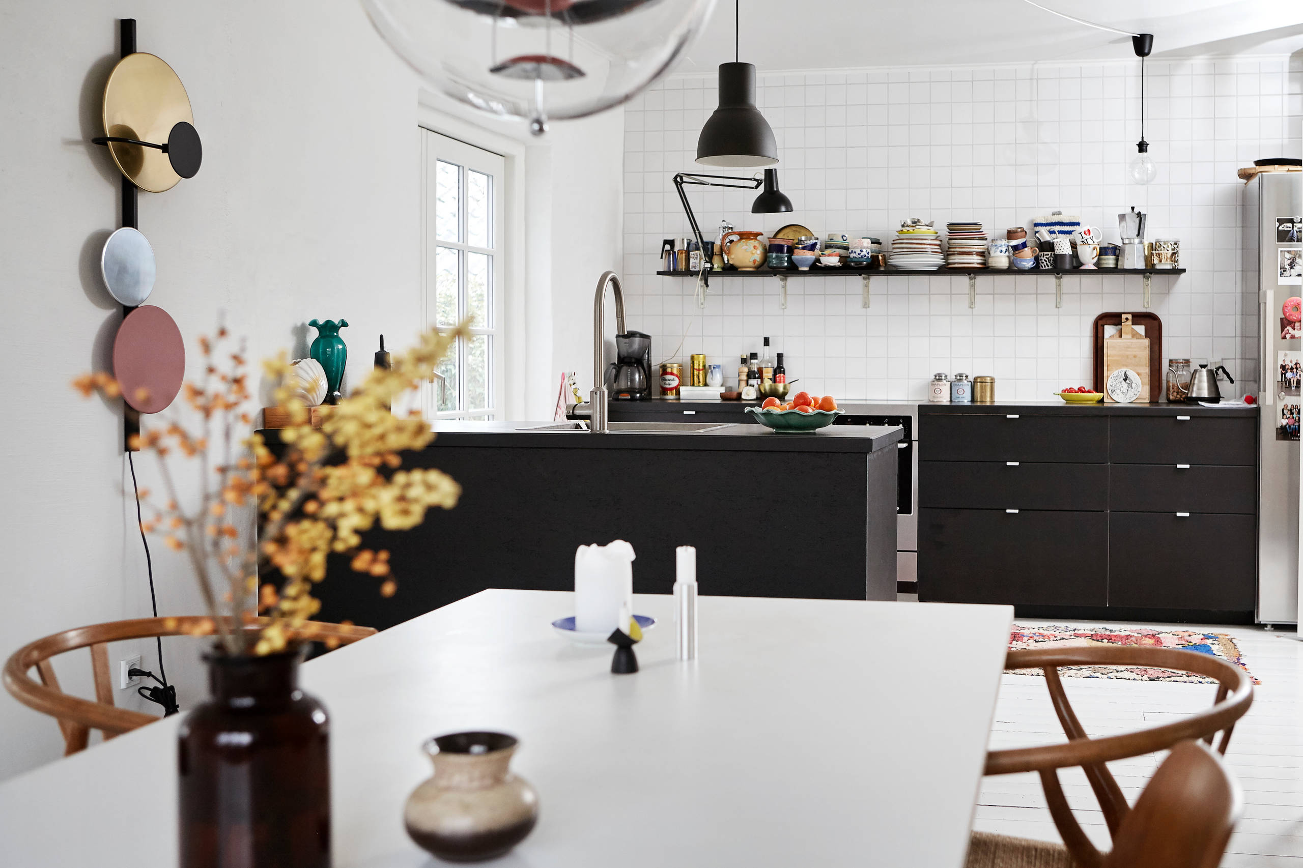 Houzz Дания: Дом со стеной, которую перекрашивали 14 раз