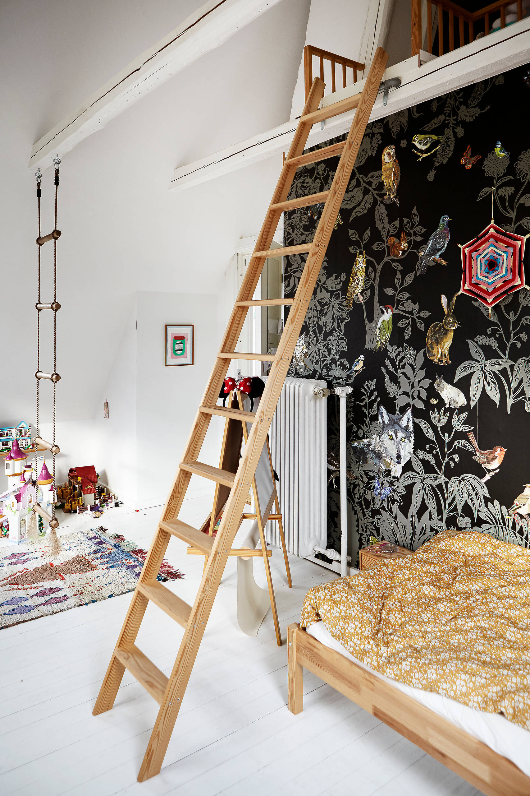 Houzz Дания: Дом со стеной, которую перекрашивали 14 раз