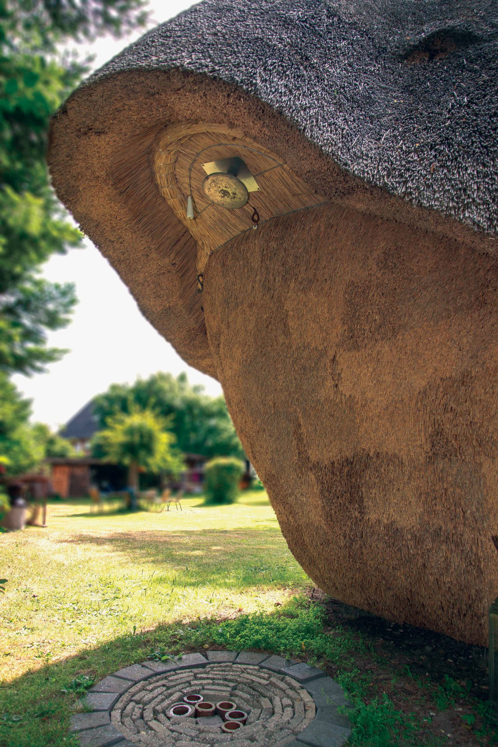 Houzz Дания: Сауна с камышовой крышей