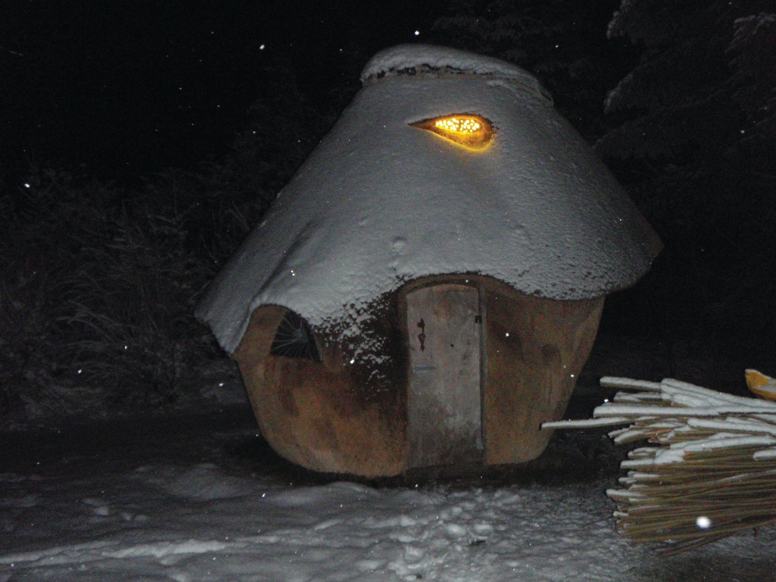 Houzz Дания: Сауна с камышовой крышей