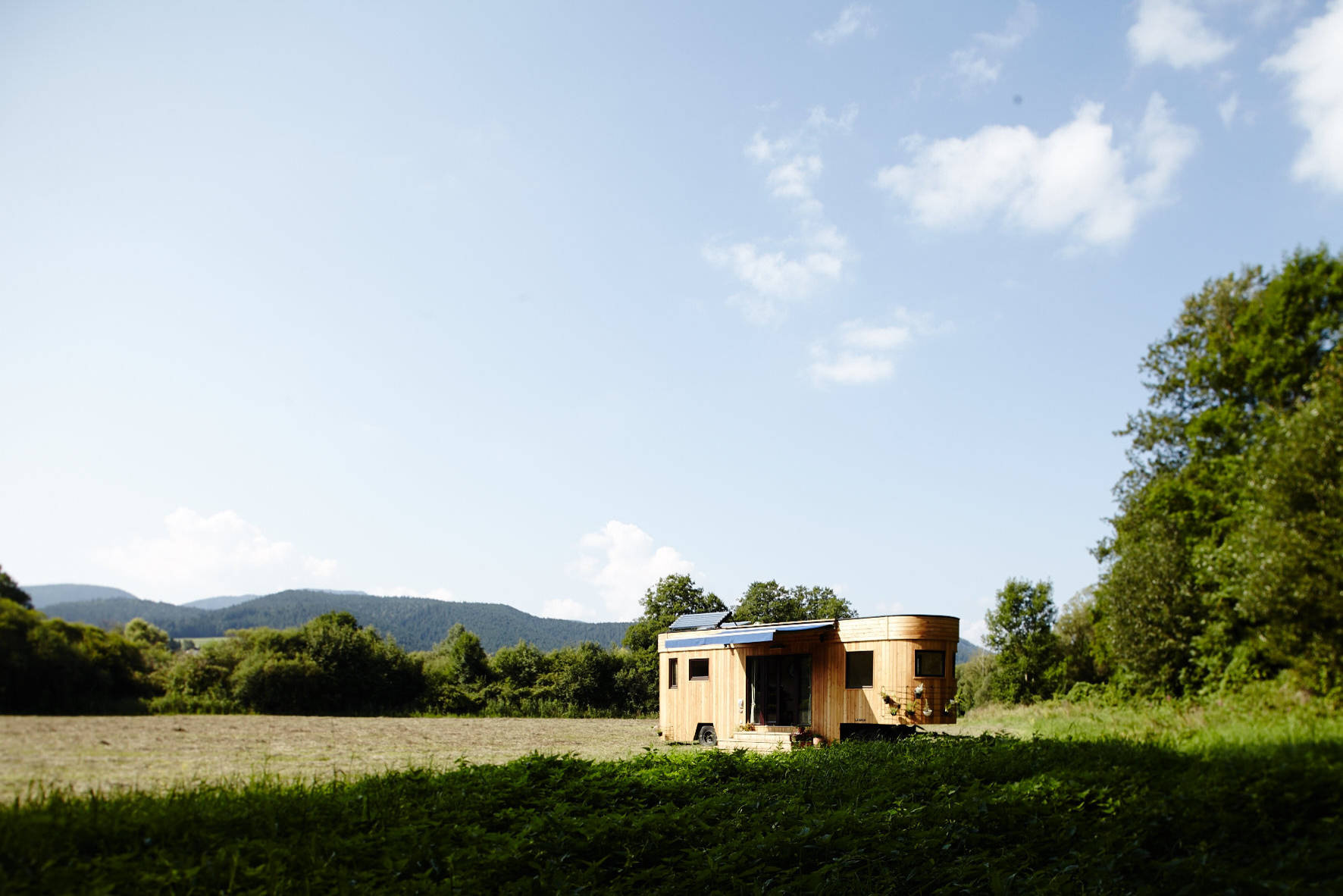 Houzz Австрия: Дом на колесах площадью 25 квадратных метров