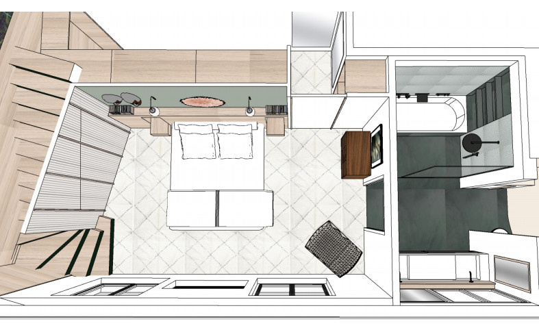 До и после: Присоединение 32 кв.м. к квартире на разных этажах