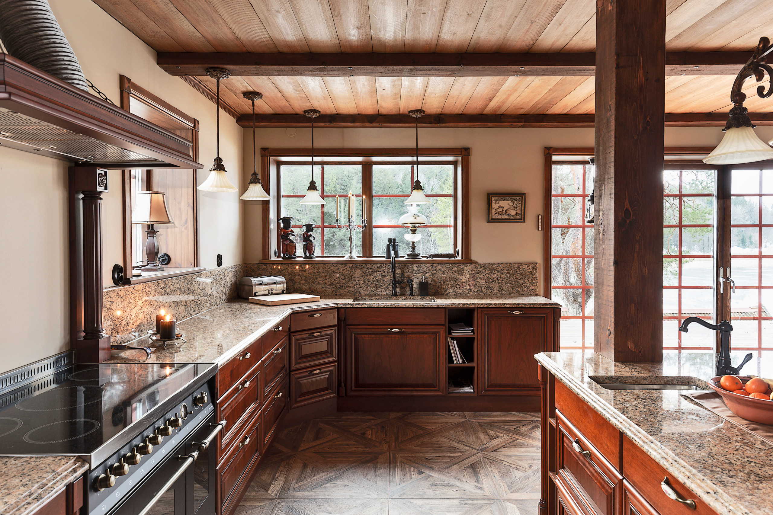 Houzz Швеция: Ранчо с дранкой… под Стокгольмом