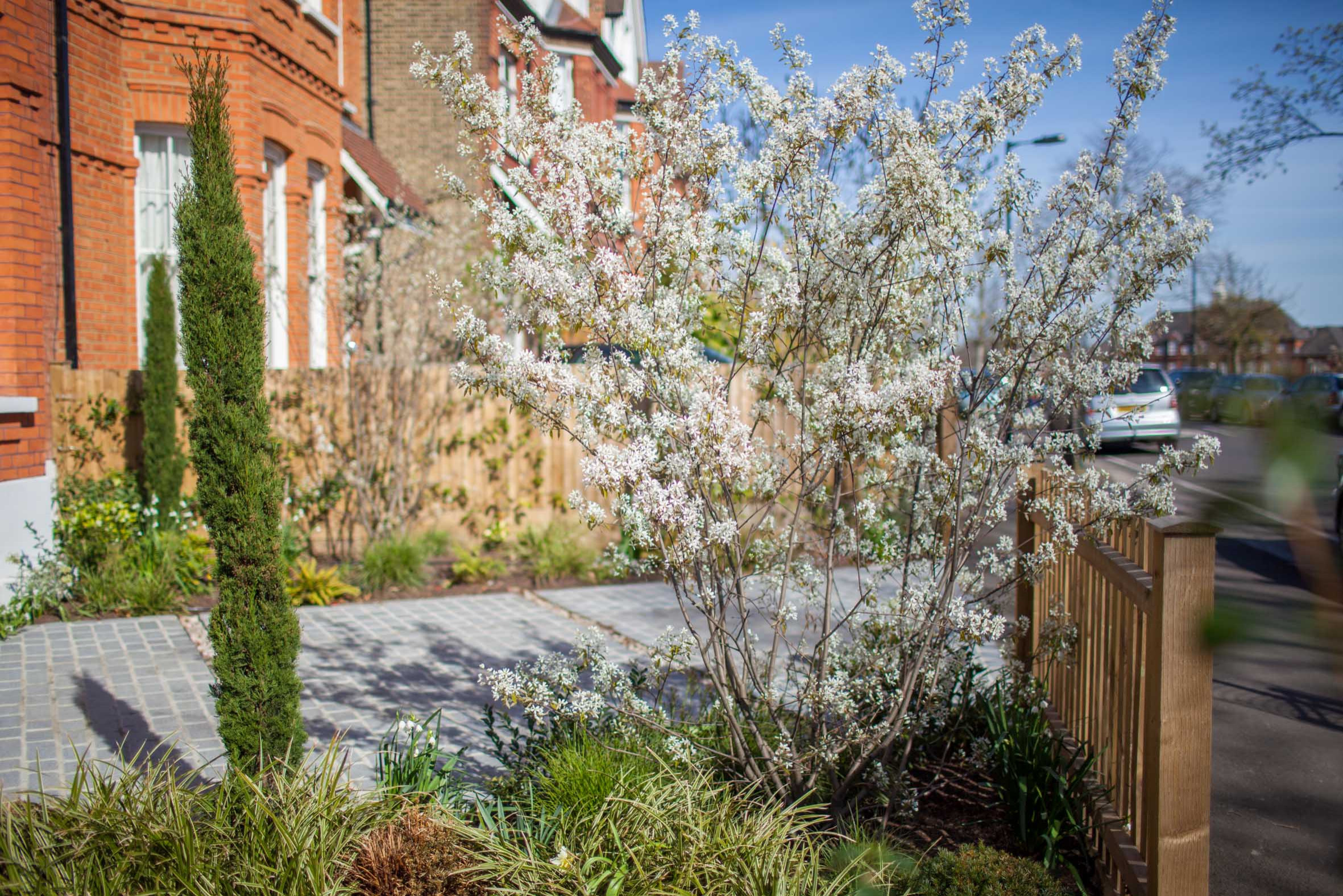 До и после: Крошечный сад при таунхаусе