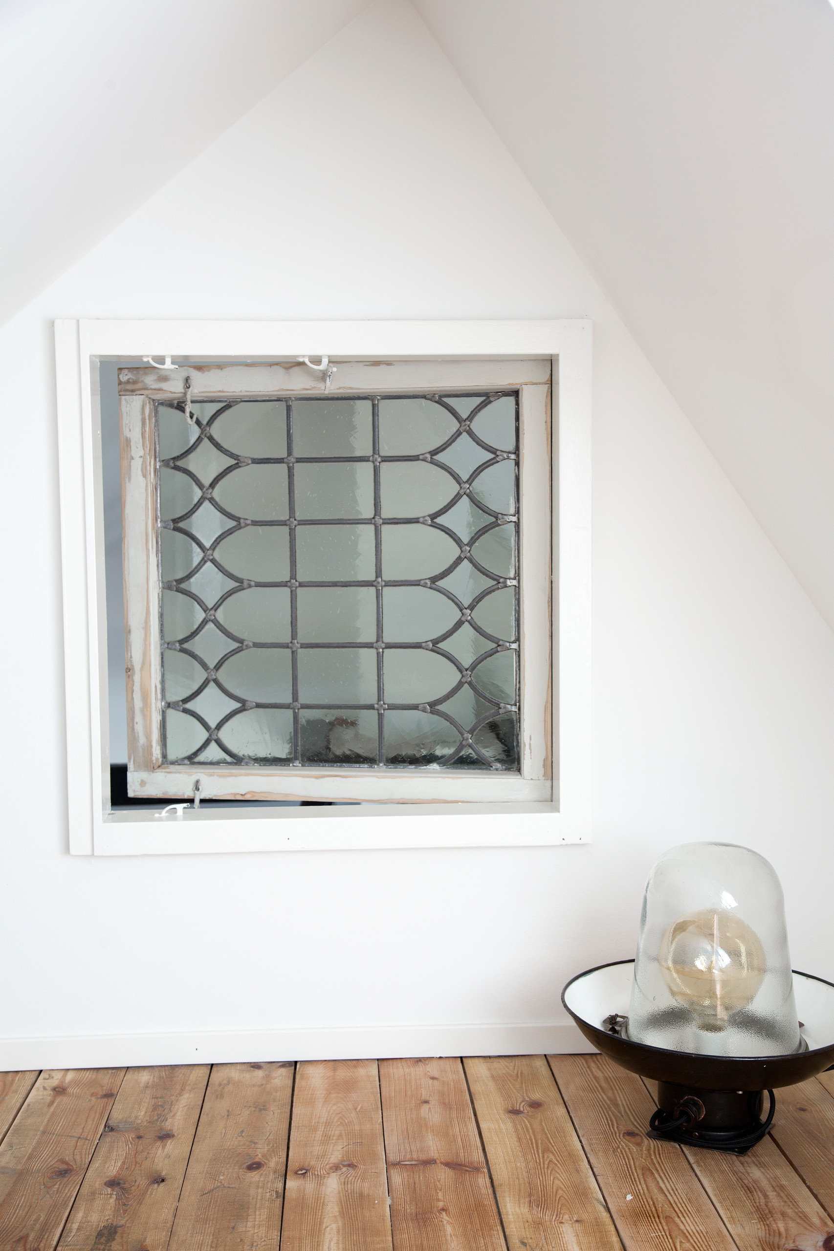 Houzz Дания: Черно-белая мансарда в Копенгагене