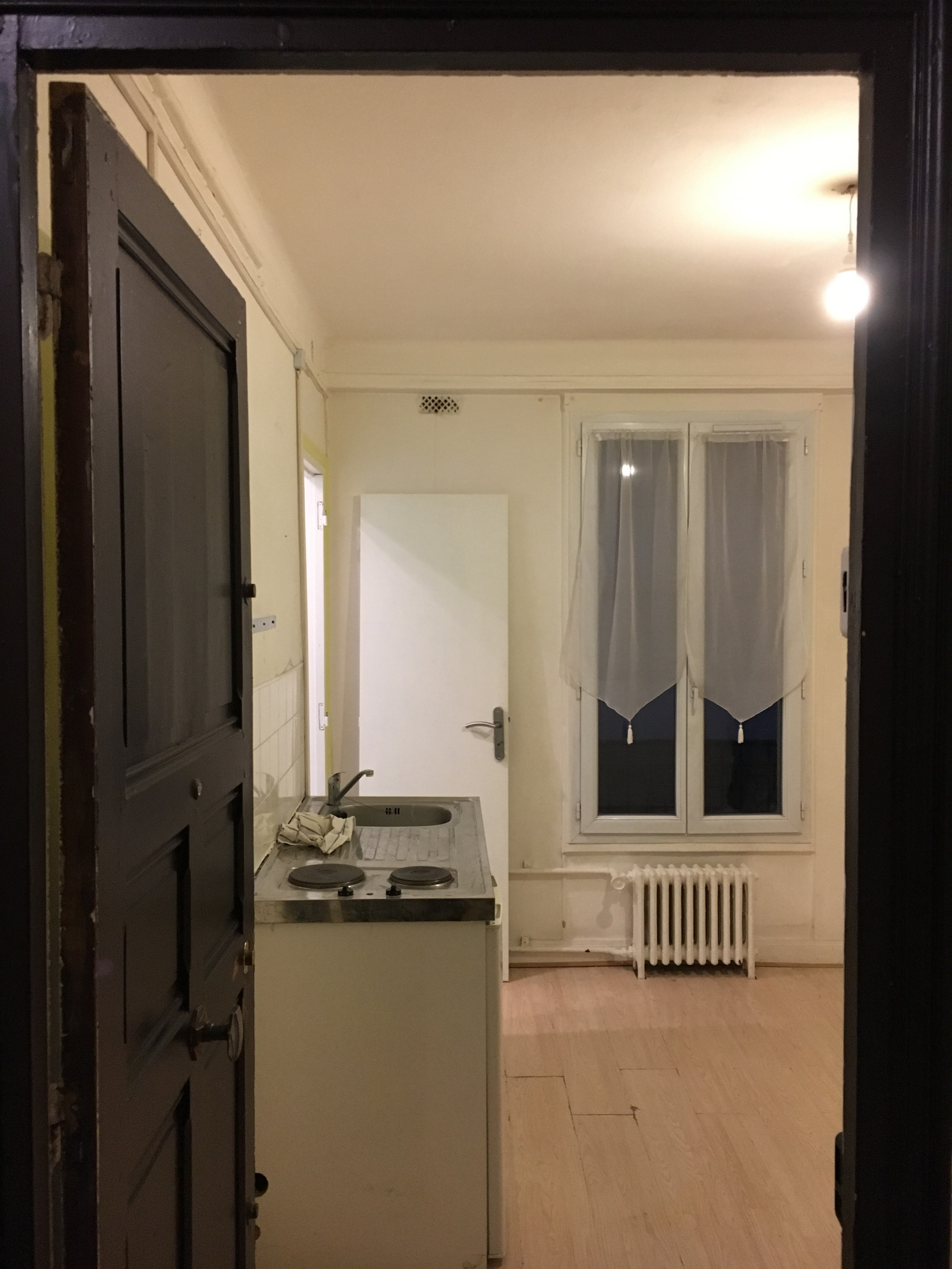 До и после: Минимализм на 13 кв.м в Париже