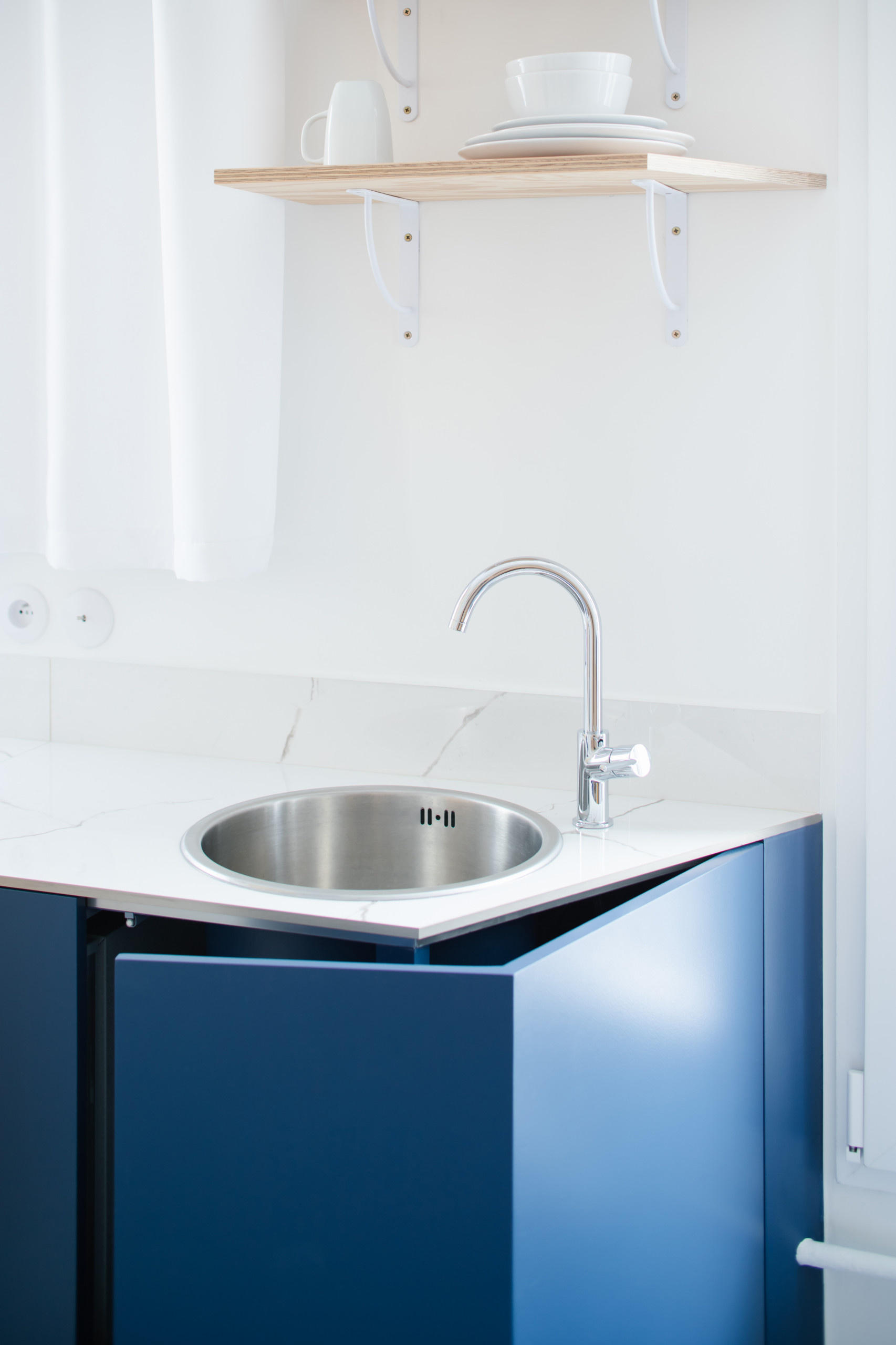 До и после: Минимализм на 13 кв.м в Париже