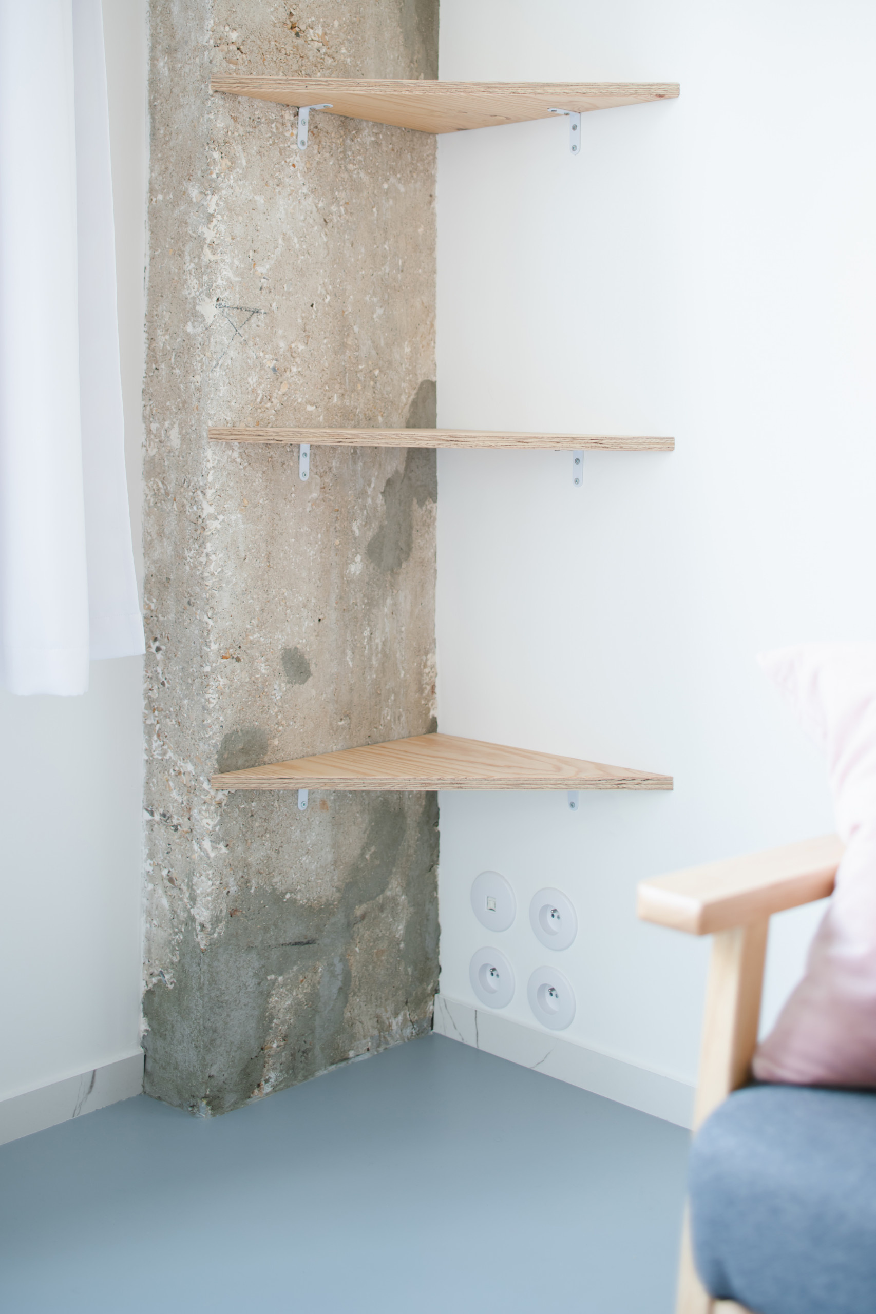 До и после: Минимализм на 13 кв.м в Париже