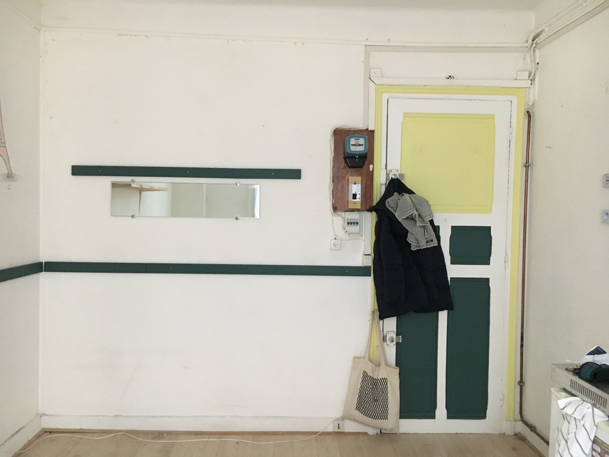 До и после: Минимализм на 13 кв.м в Париже