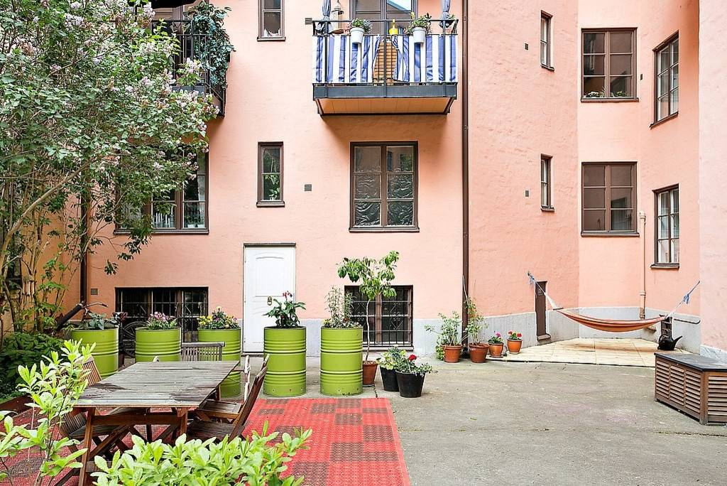 Фотоохота: Дворики, садики, патио — 65 идей из Швеции