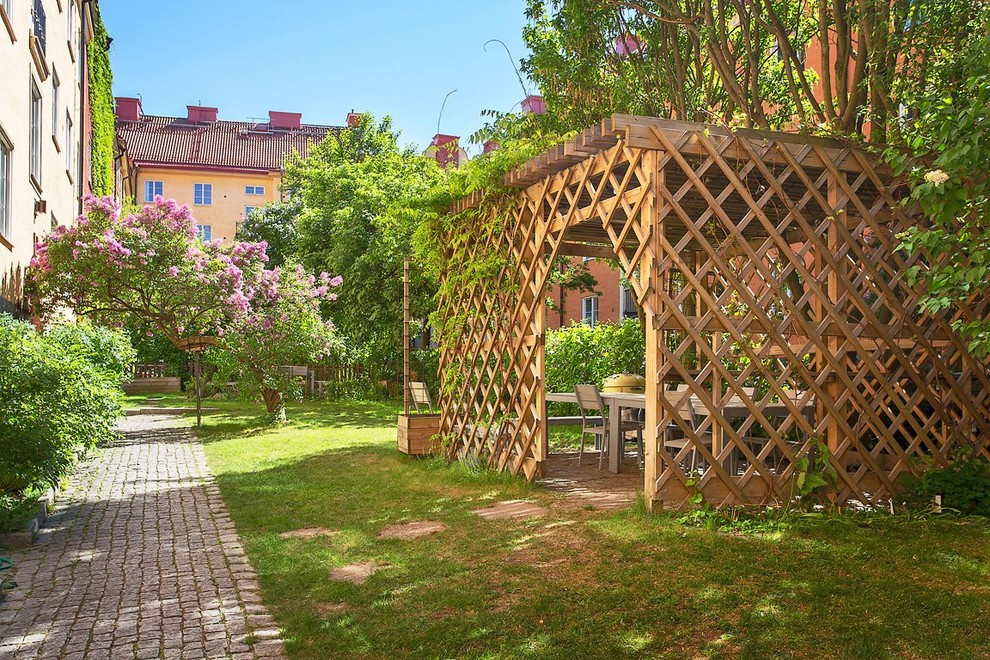 Фотоохота: Дворики, садики, патио — 65 идей из Швеции