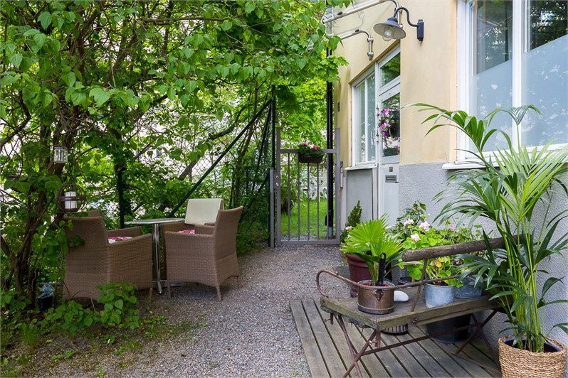 Фотоохота: Дворики, садики, патио — 65 идей из Швеции