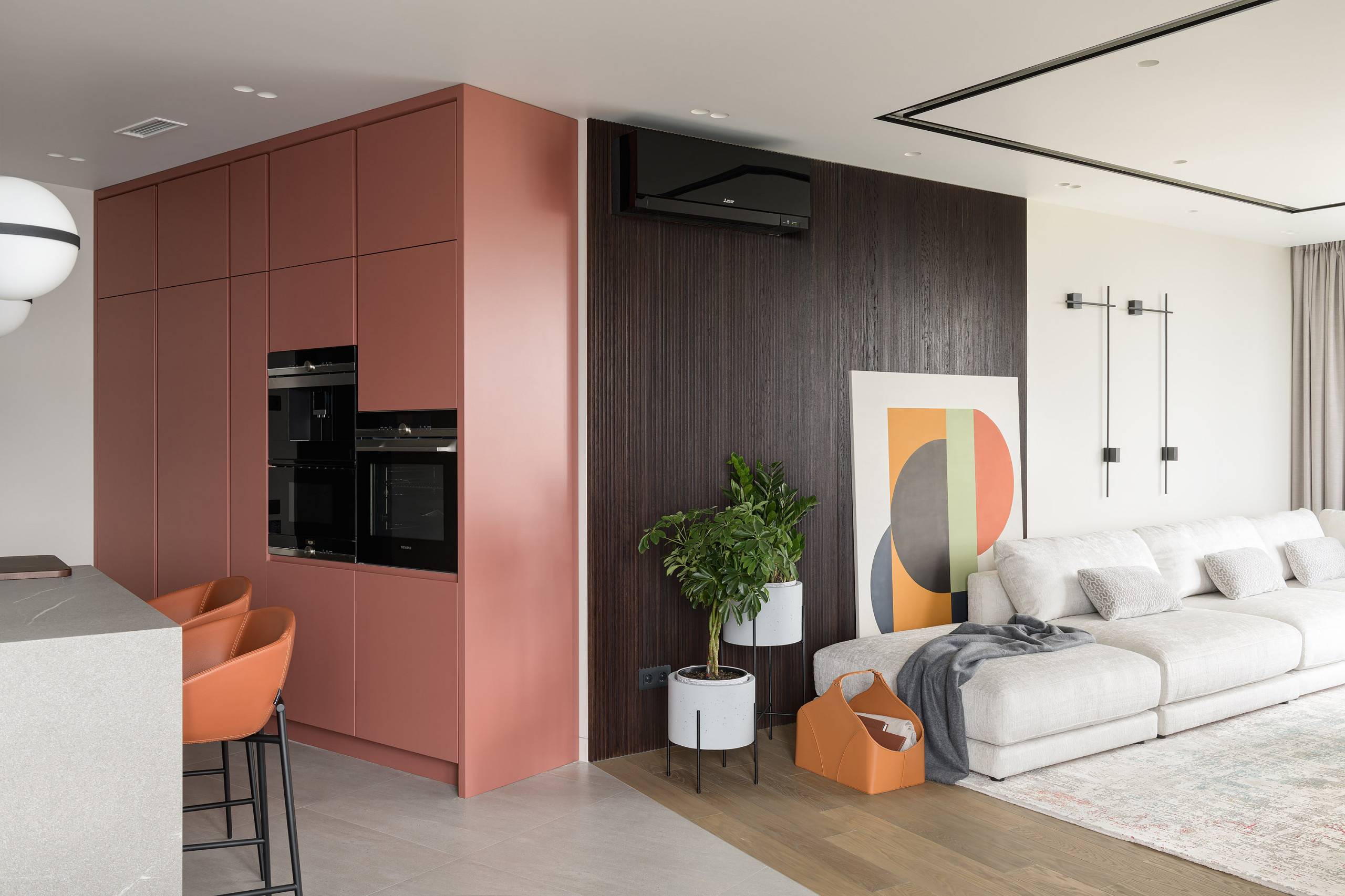 Houzz Украина: Квартира с видом на Днепр