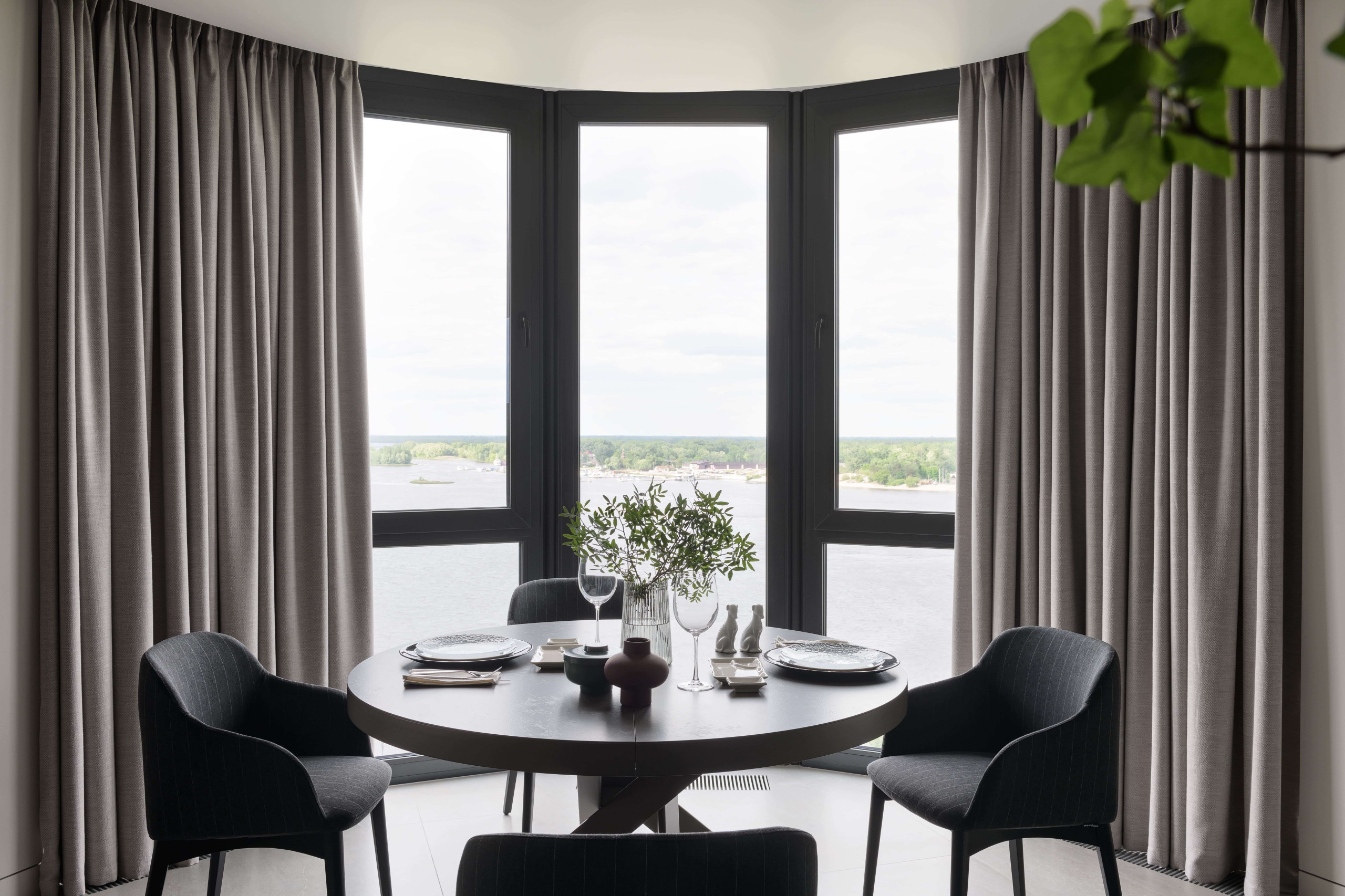 Houzz Украина: Квартира с видом на Днепр