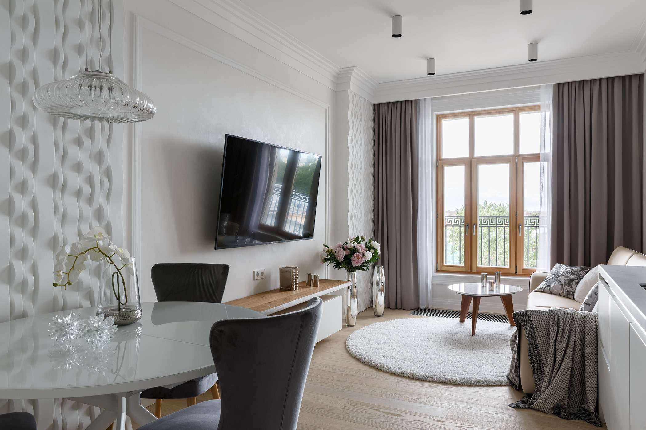 Houzz тур: Семейная квартира в стиле контемпорари