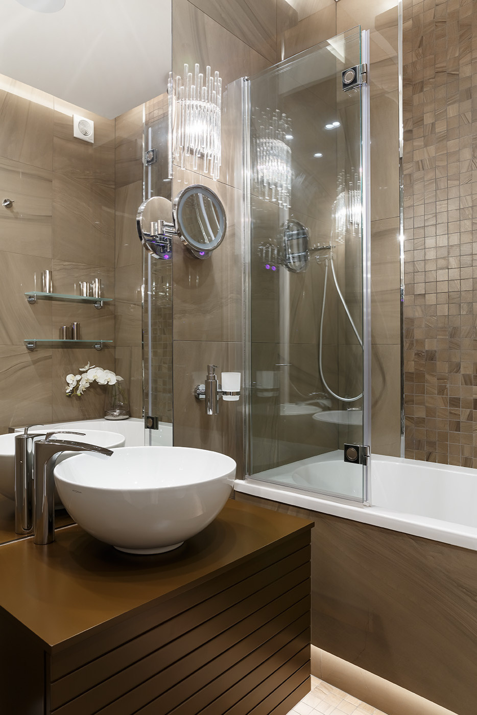 Houzz тур: Семейная квартира в стиле контемпорари