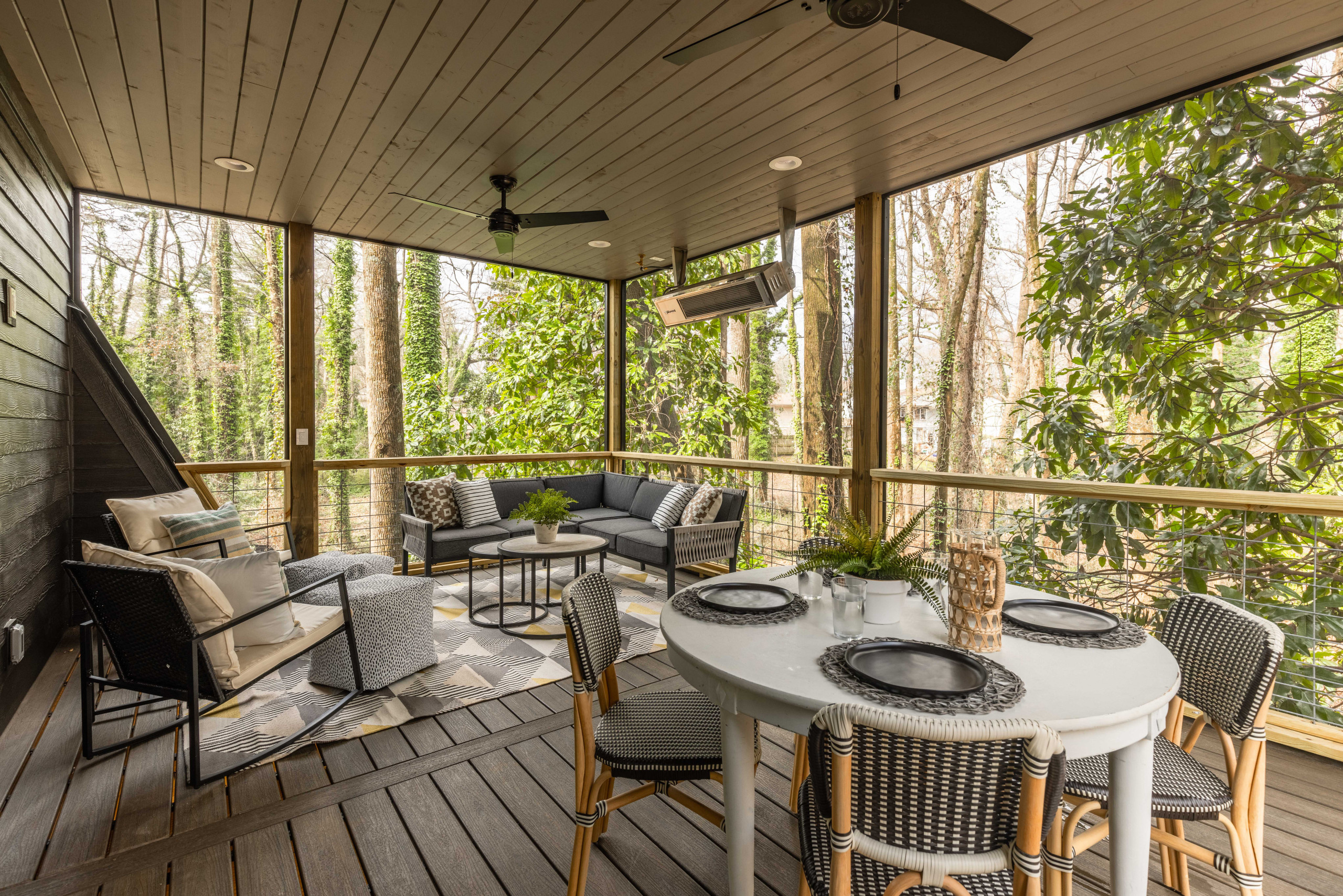 Houzz США: Хижина в лесу Южной Каролины